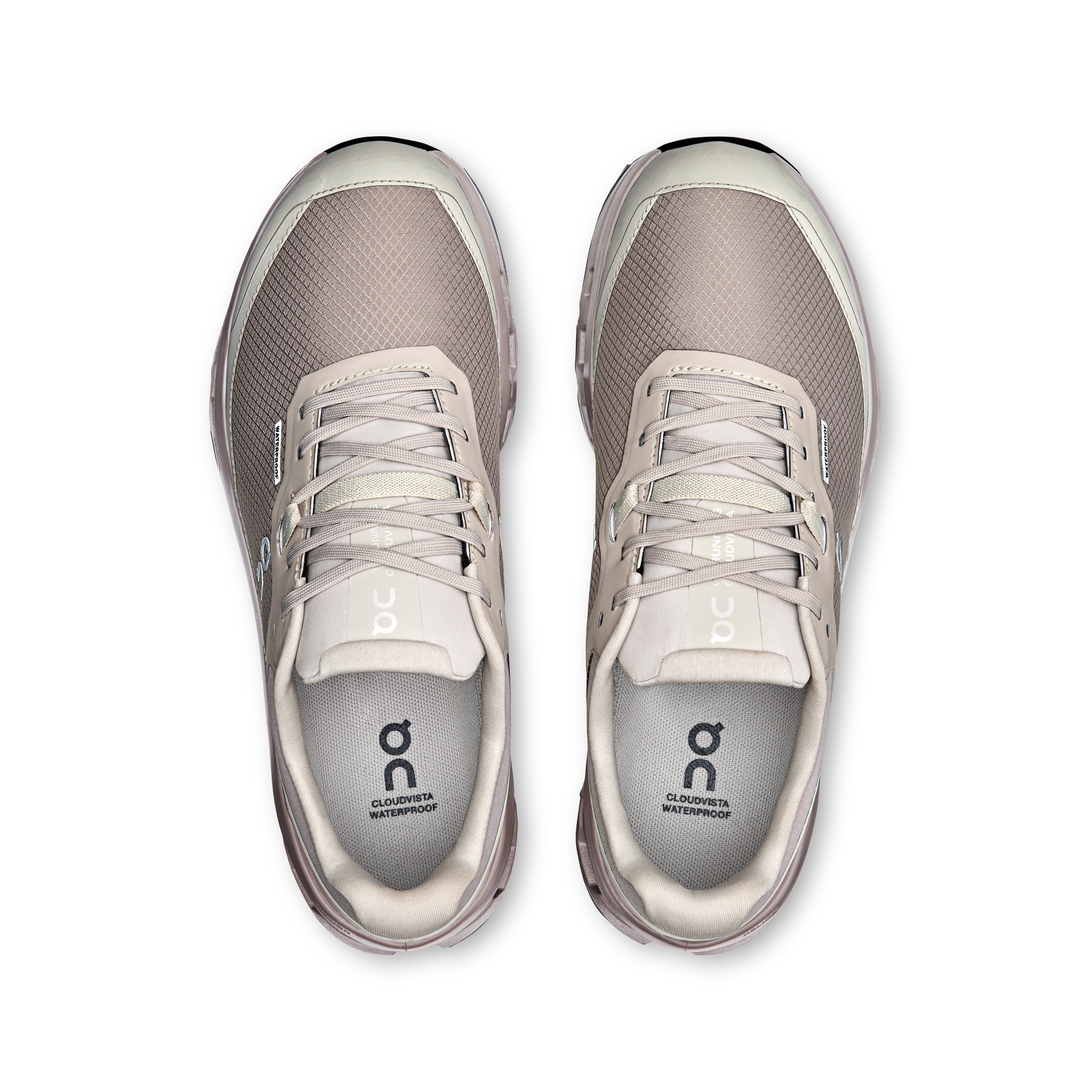 On Cloudvista 2 Waterproof Fog & Cinder Women Trail running Shoes