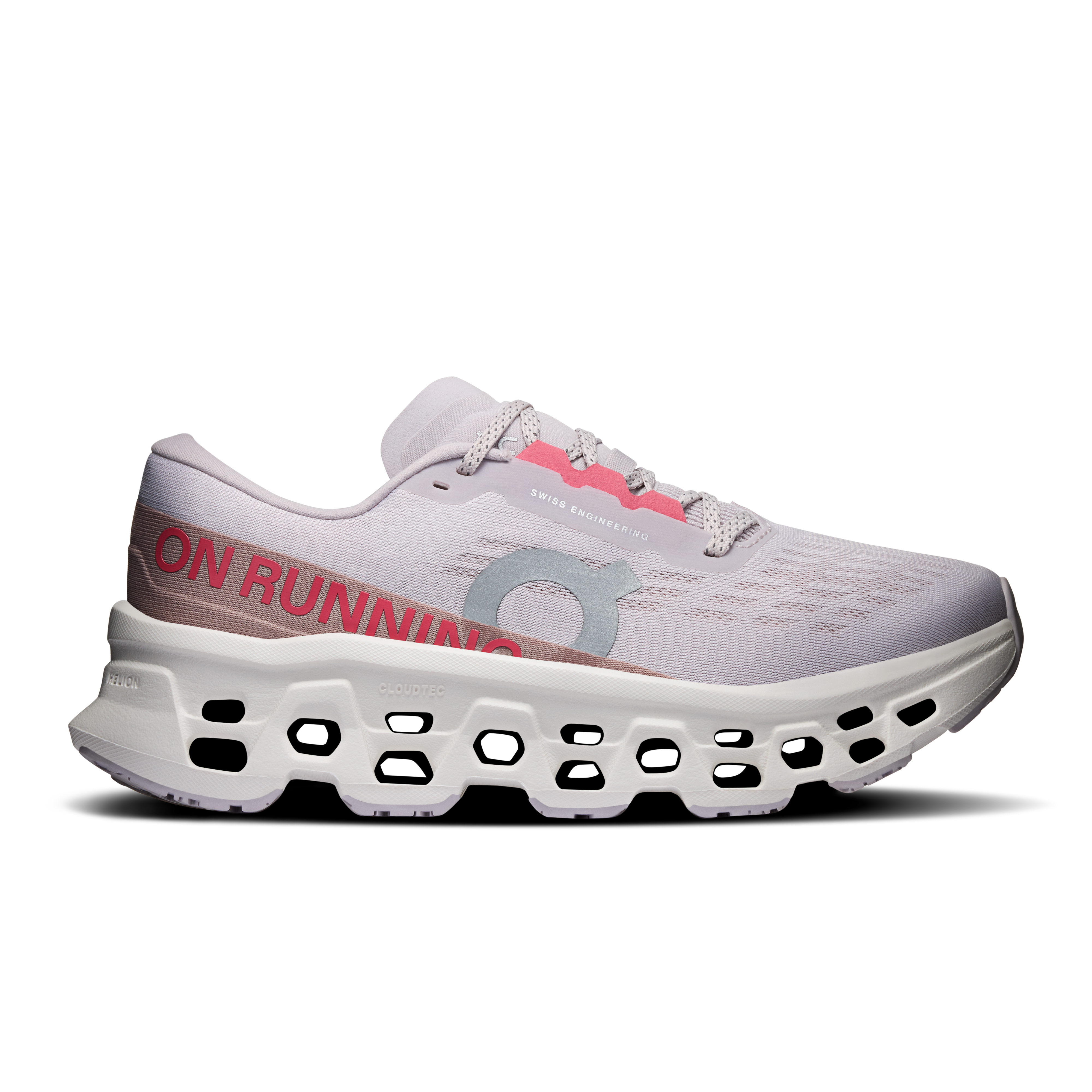 On Cloudmonster 3 Ether & Ivory Women – Everyday running, responsive ride Shoes