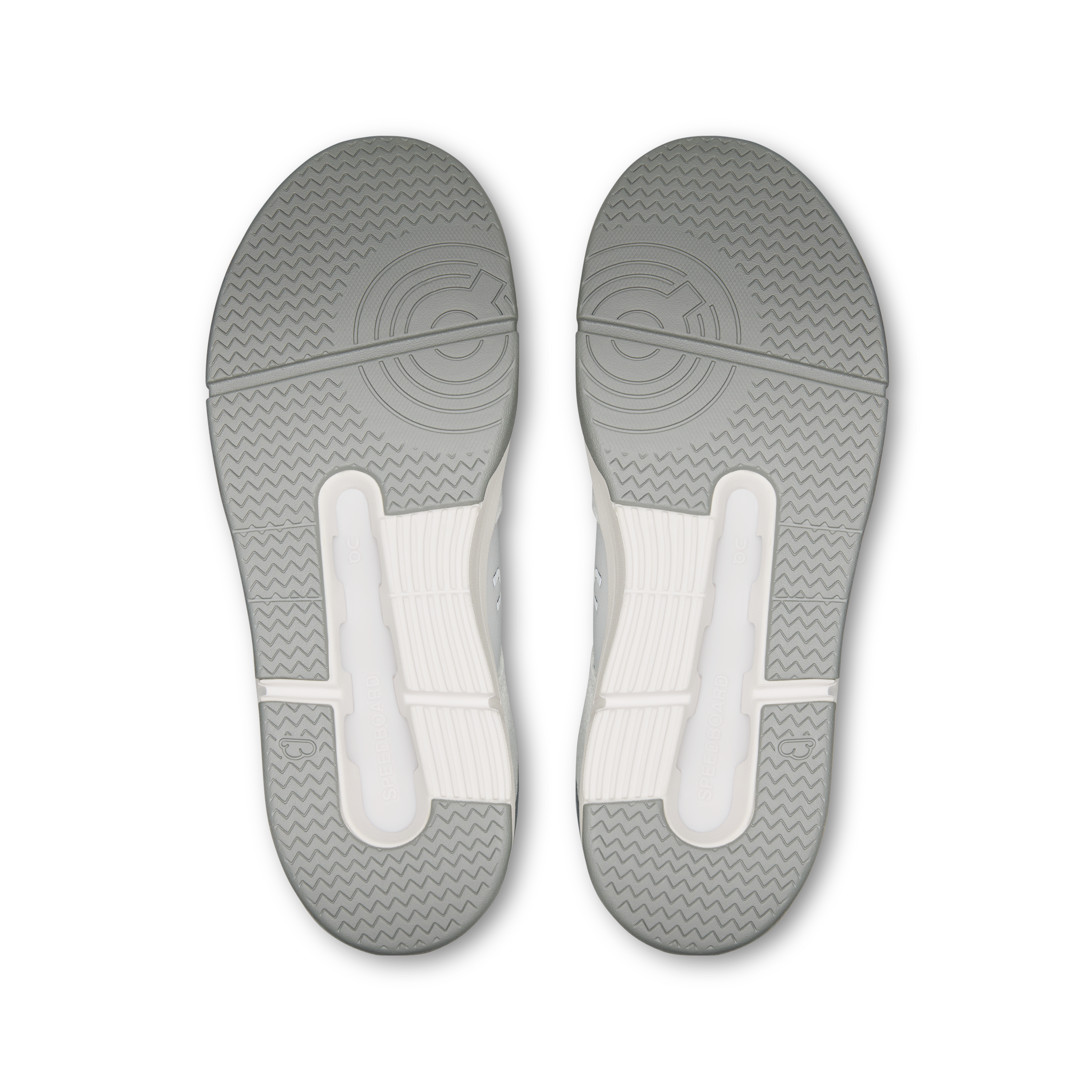On THE ROGER Clubhouse Mid Glacier & Alloy Women Tennis Shoes