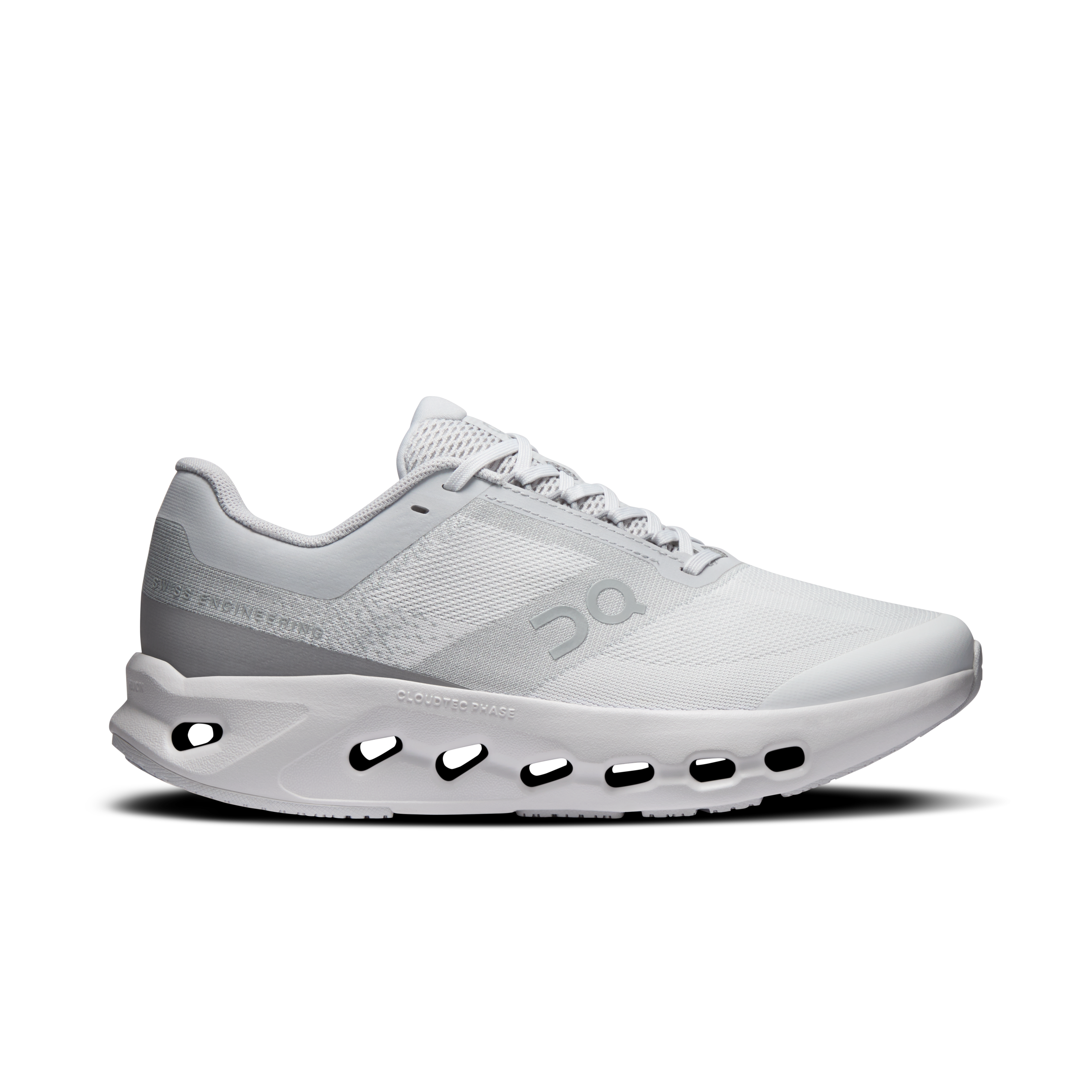 On Cloudsurfer Youth Frost & White Youth – Running, 8-12 year olds Shoes