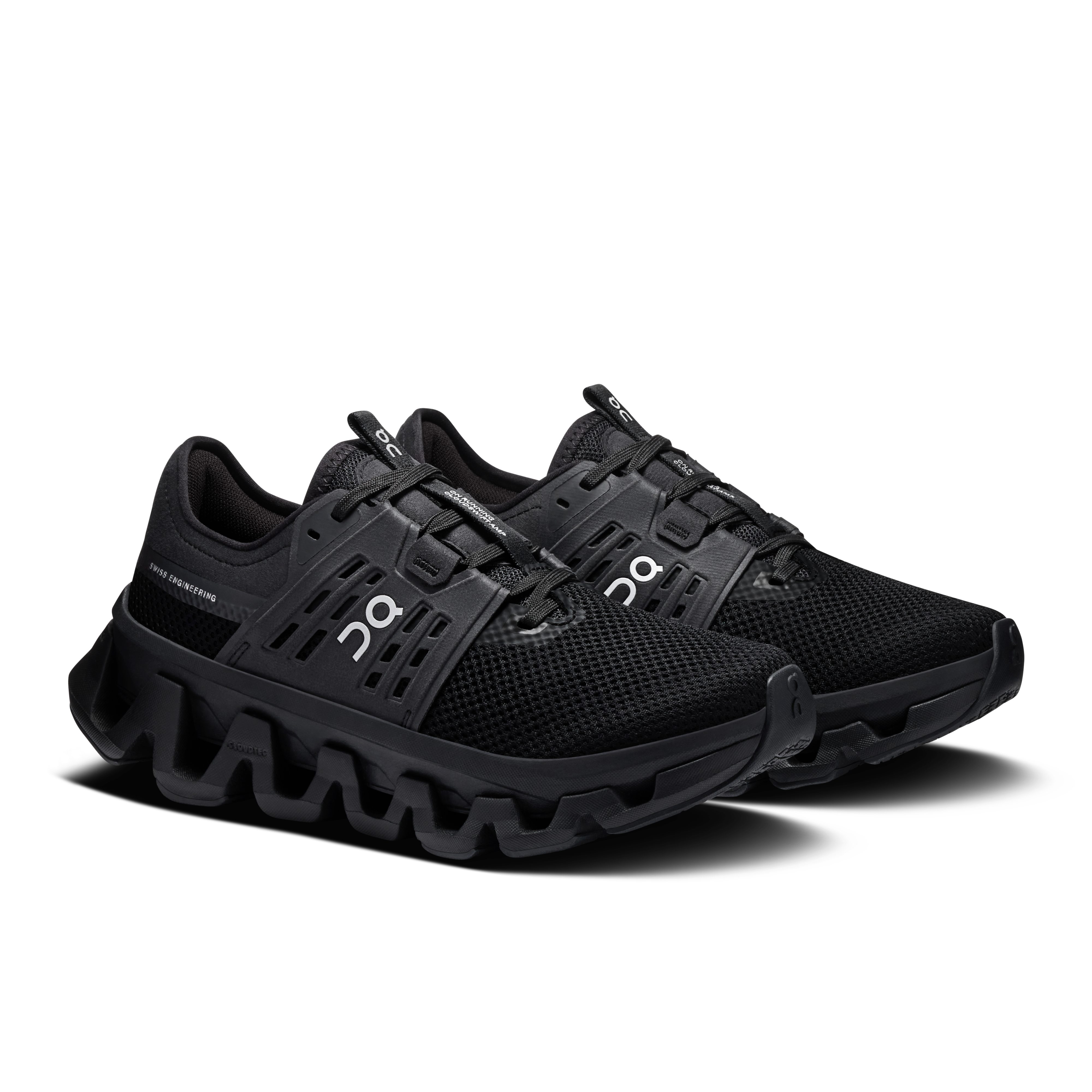 On Cloudswift Amp Black & Silver Women Active life Shoes