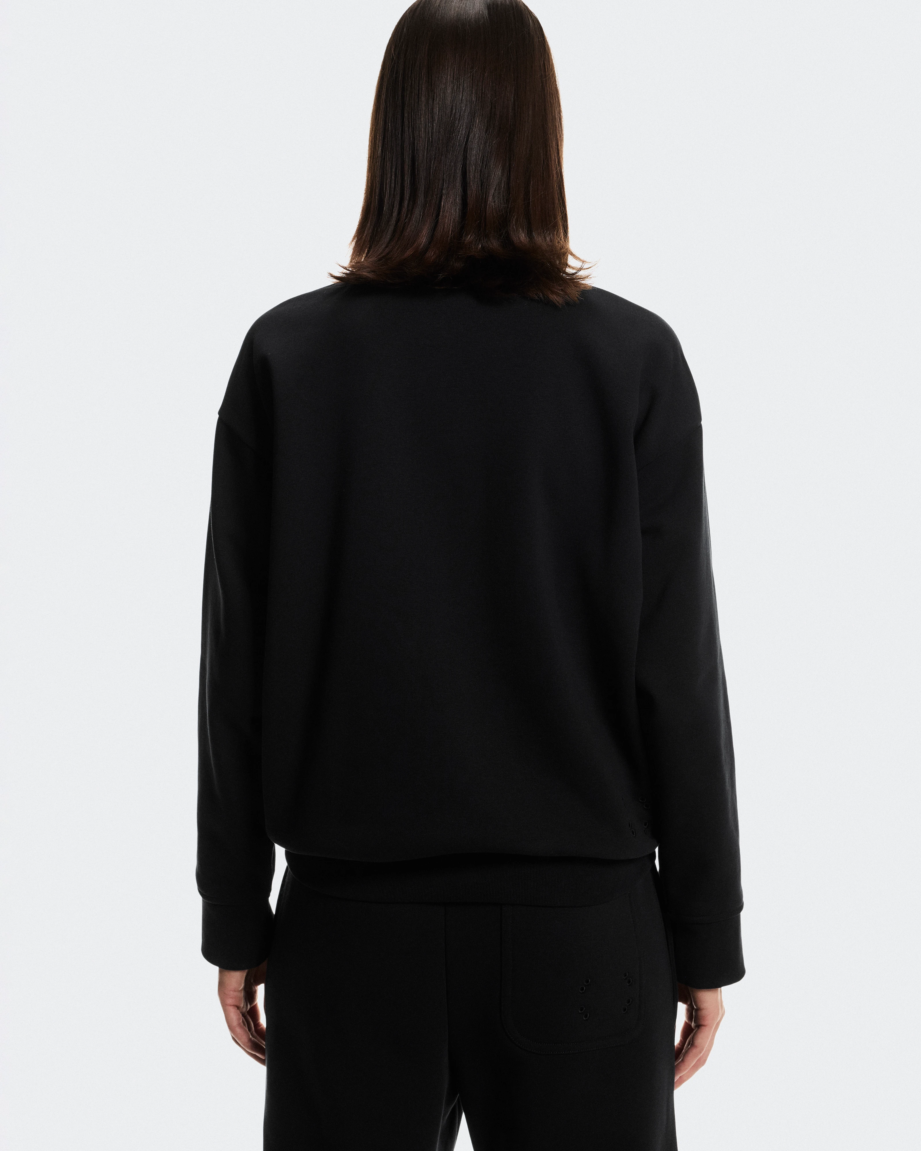 On Club Collective 1/4 Zip Black Women Hoodies and sweatshirts