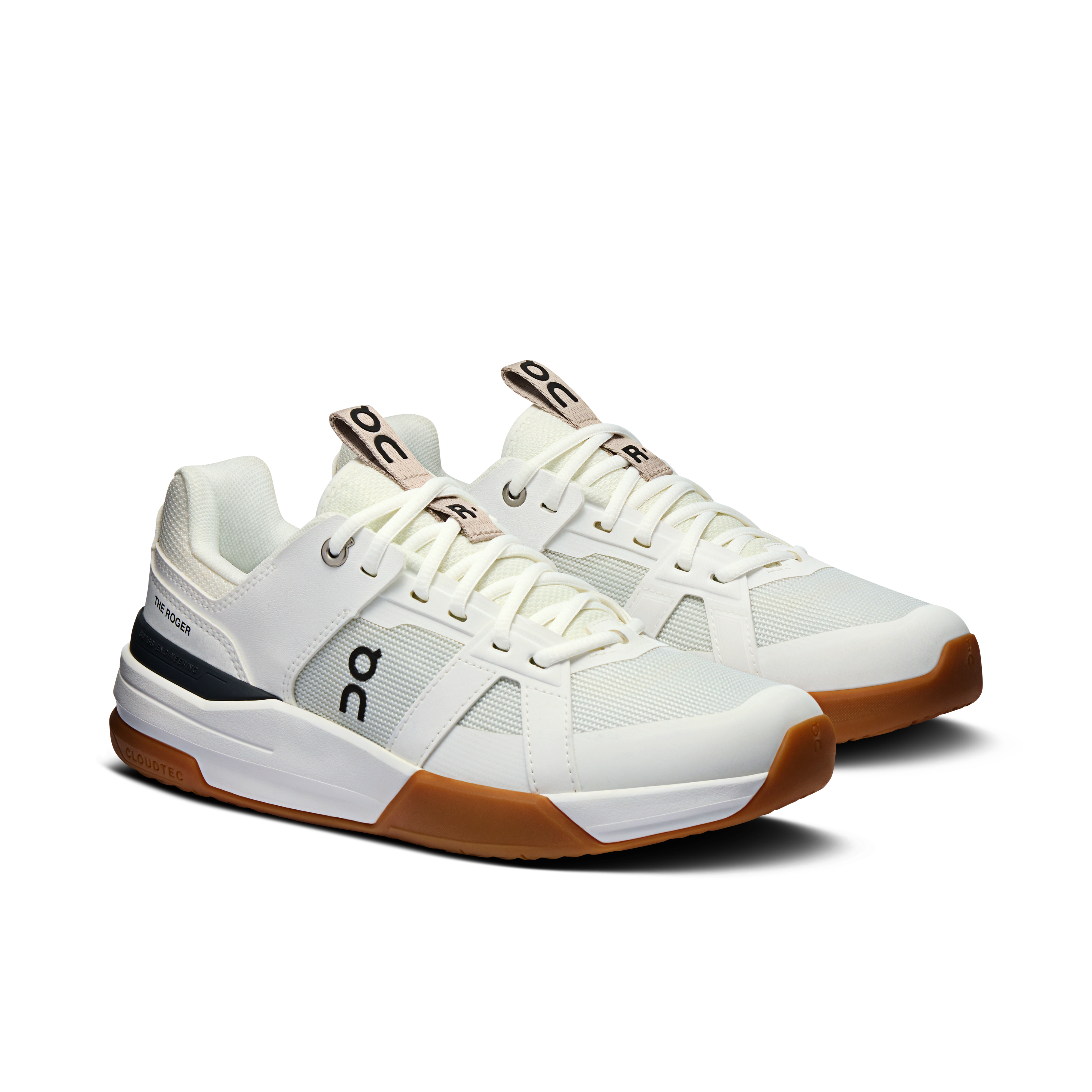 On THE ROGER Clubhouse Pro Youth White & Eclipse Youth Active life Shoes