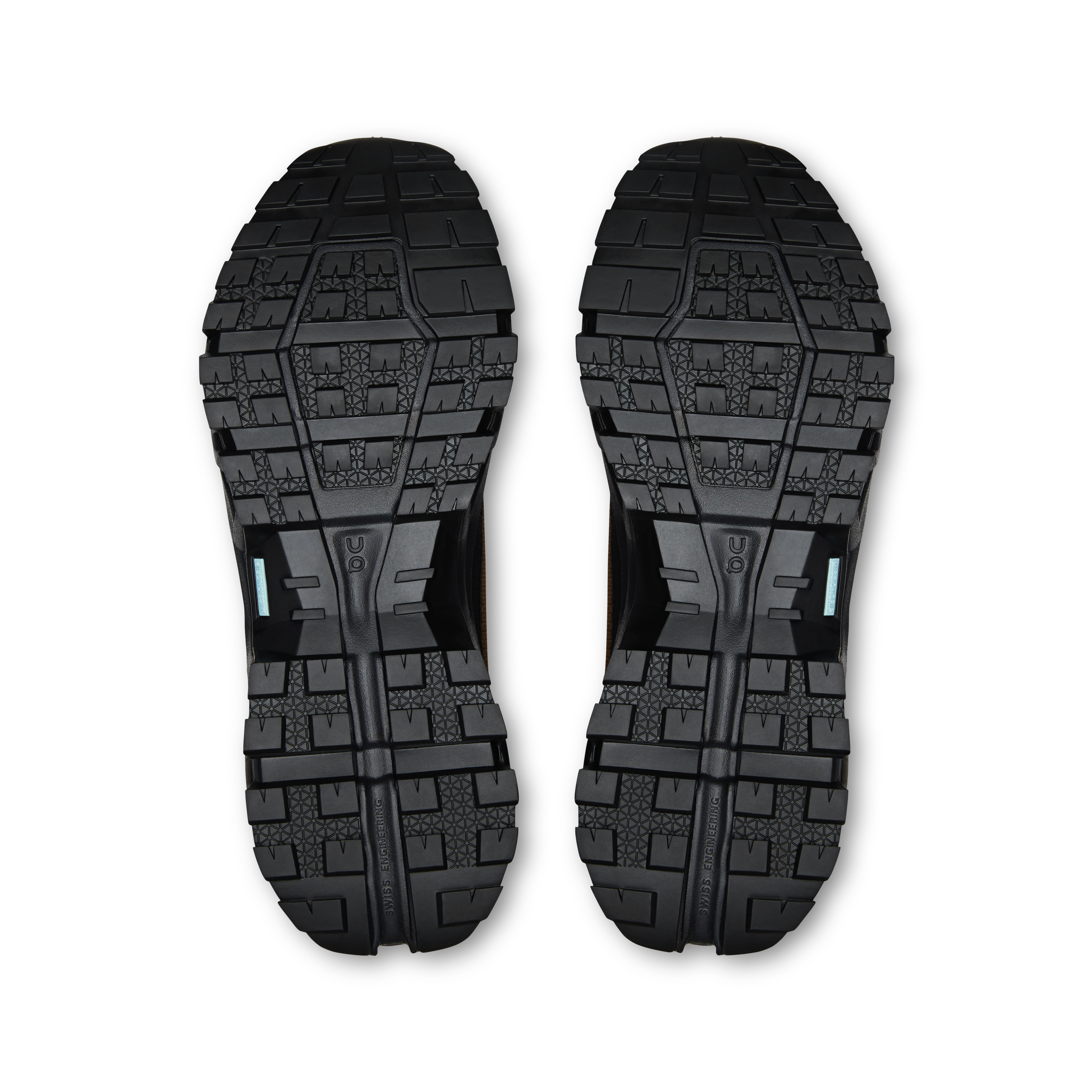 On Cloudrock Low Waterproof Earth & Black Men Hiking Shoes