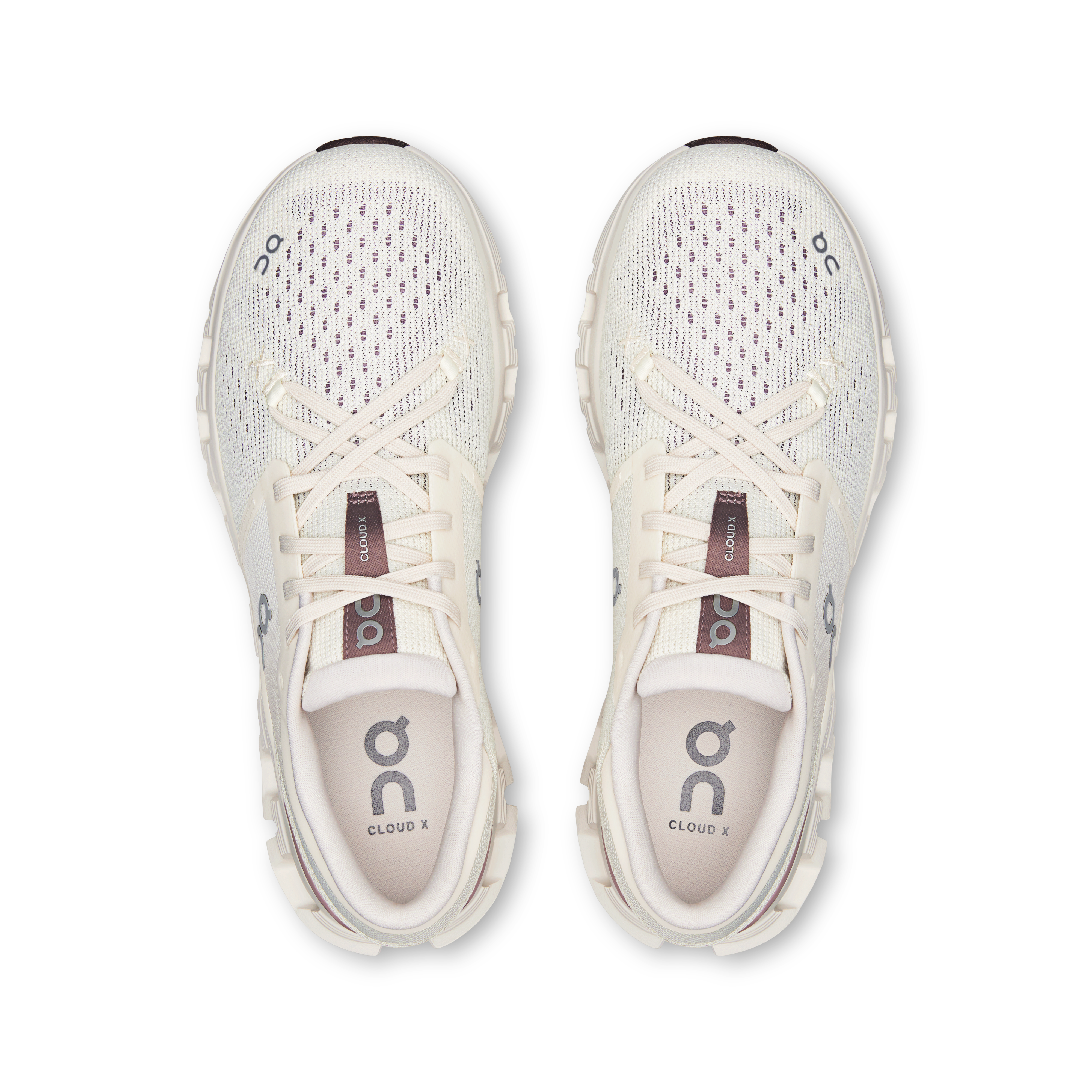On Cloud X 4 Ivory & Heron Women training_shoes Shoes