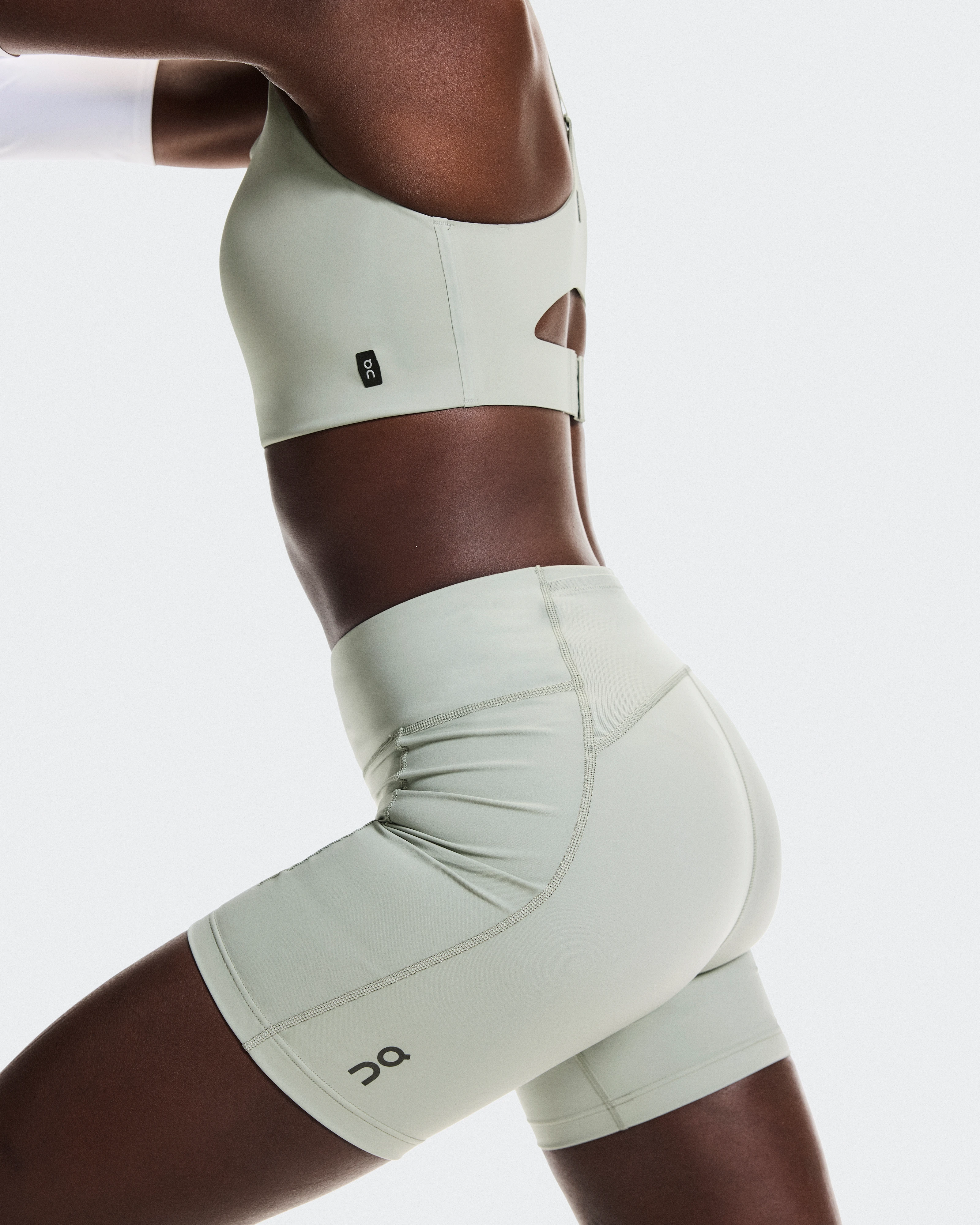 On Performance Tights Short Tin Women Tights