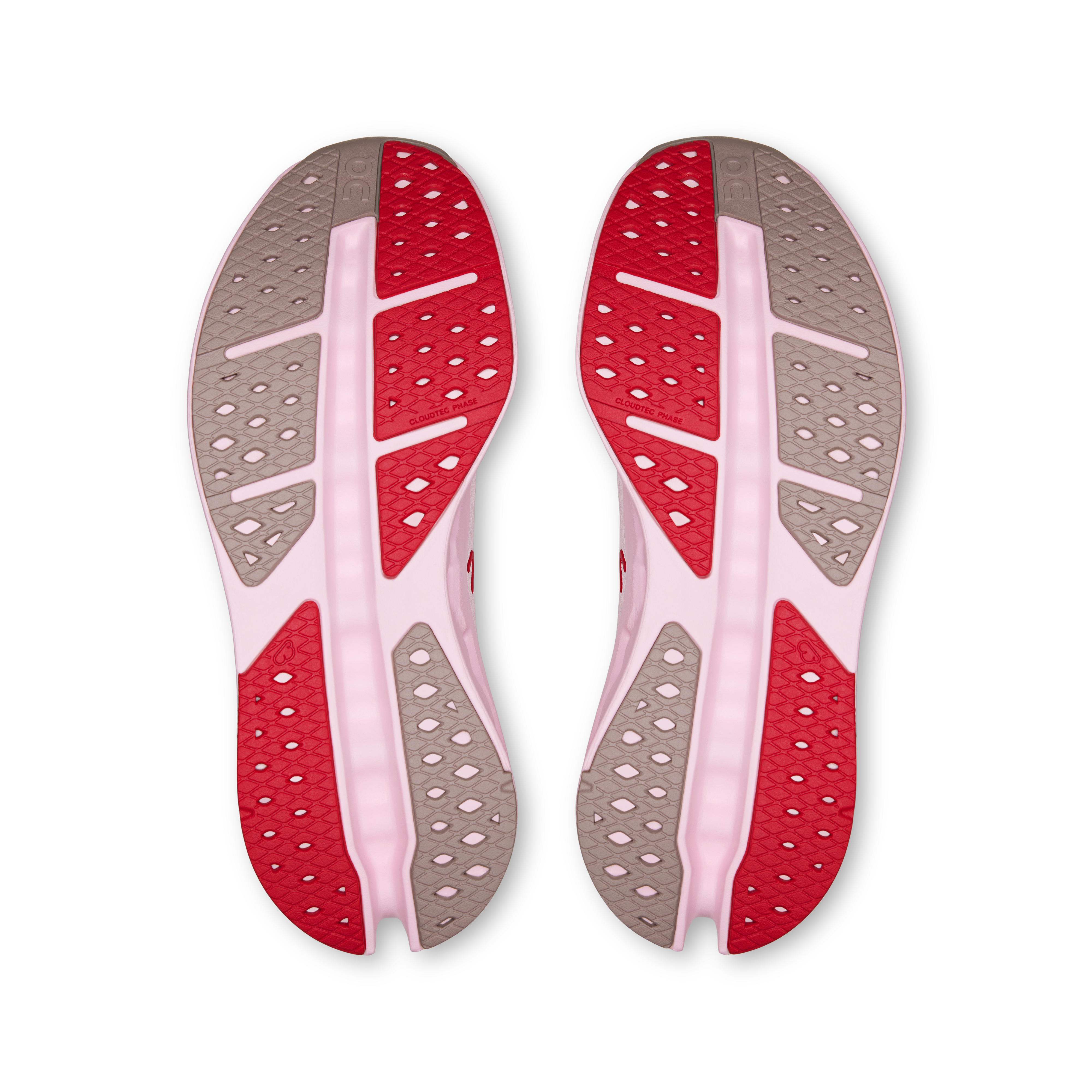 On Cloudsurfer Max Ivory & Peony Women Road running Shoes