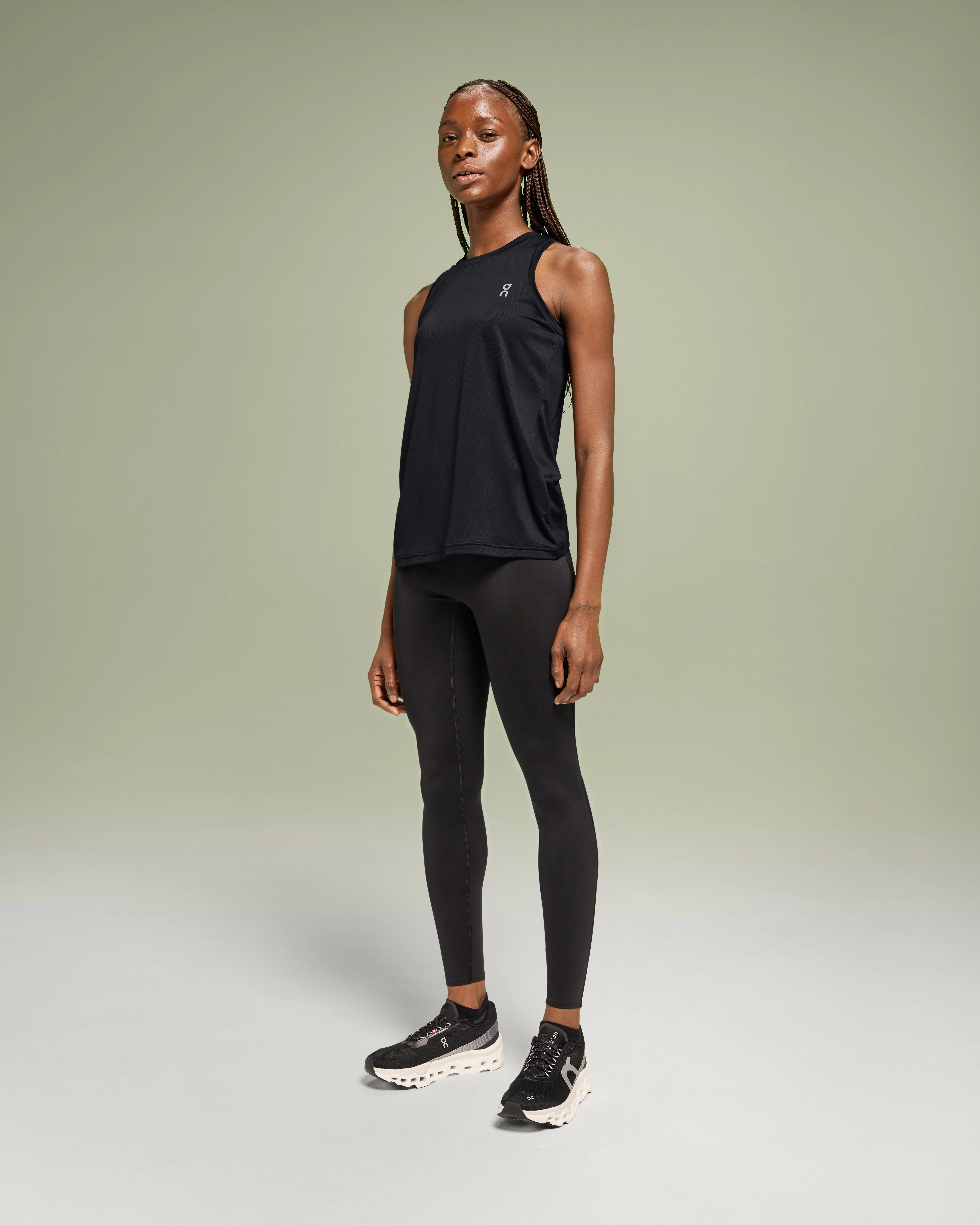 On Core Tank Black Women Tops and t-shirts