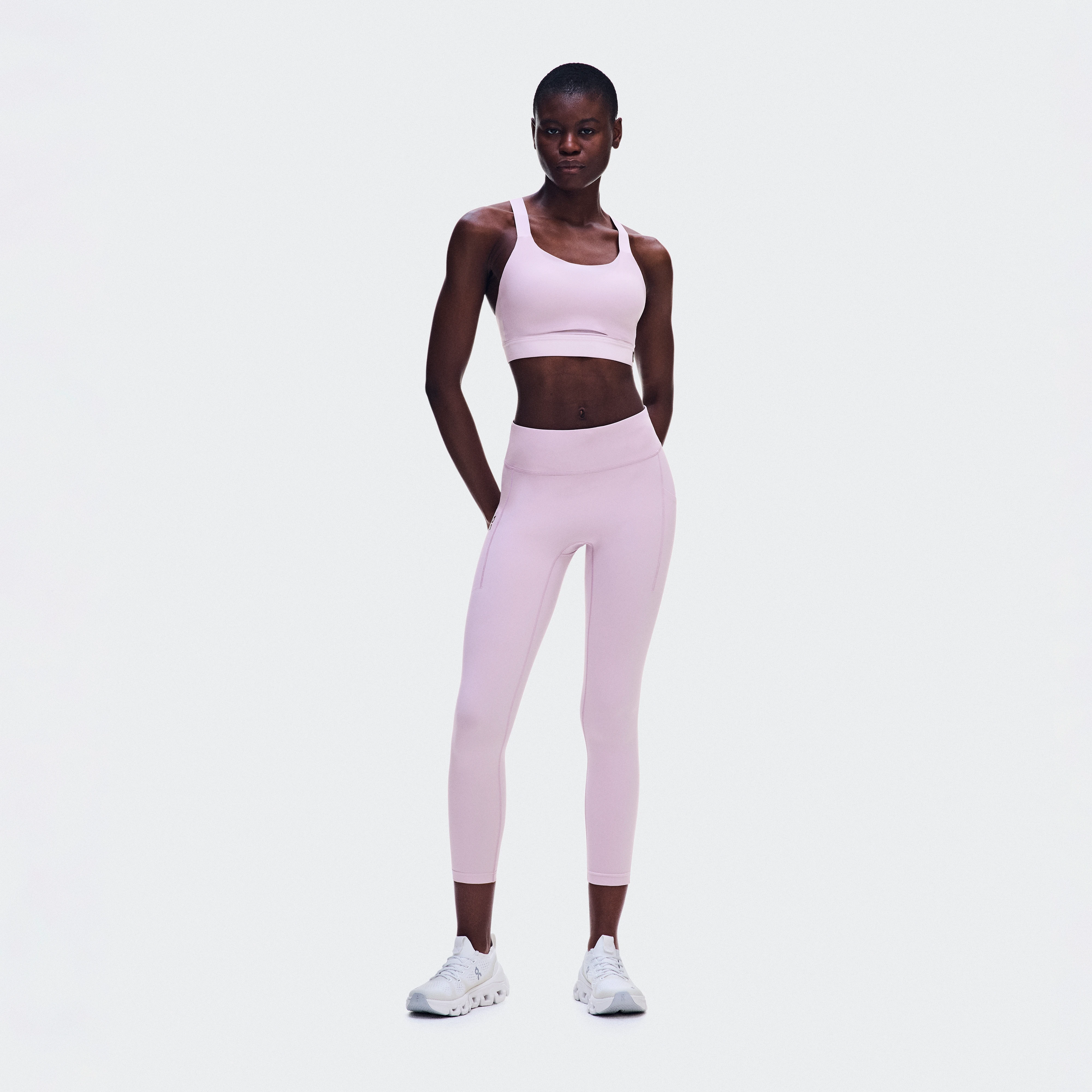 On Performance Tights 7/8 Foxglove Women – Road running, training Tights