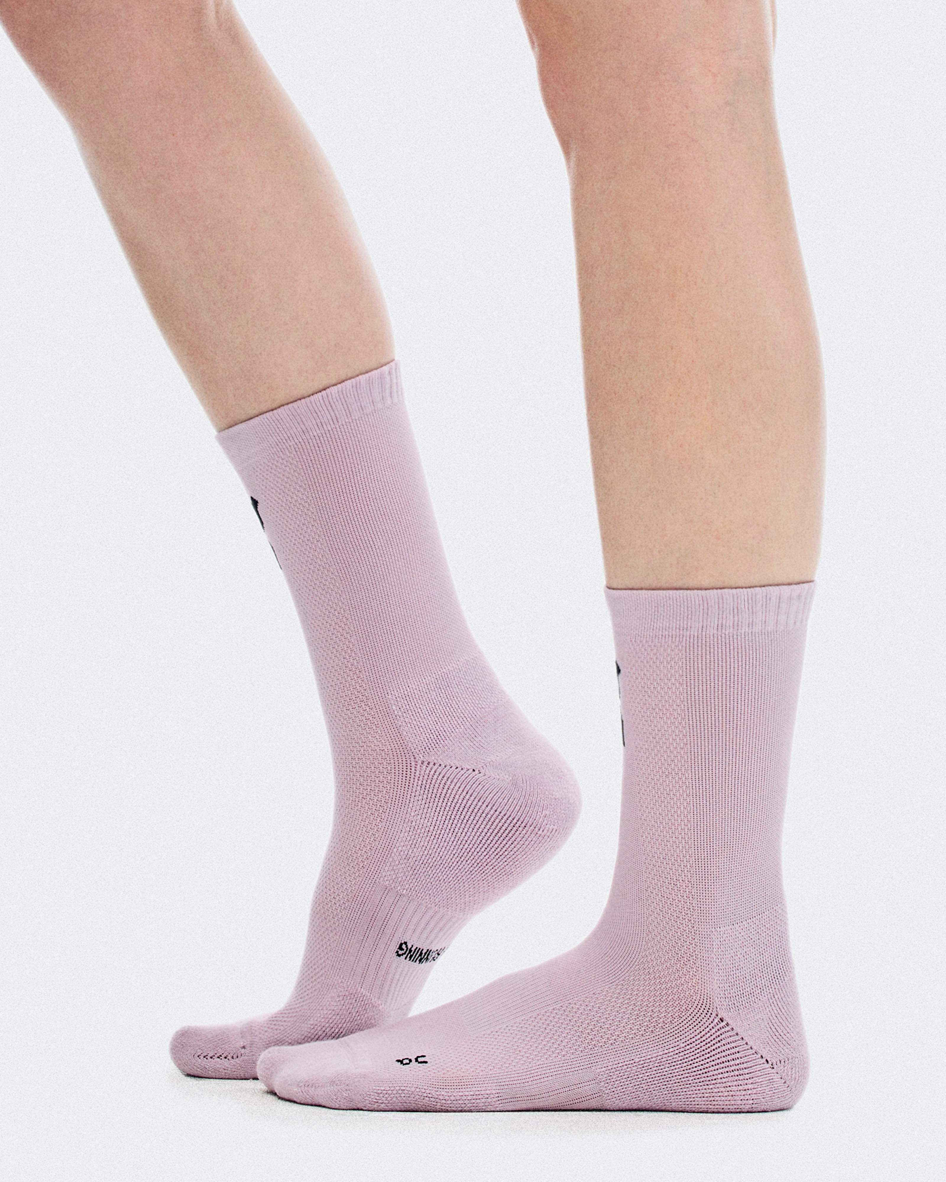 On Core Run Sock High 2P Foxglove & Mallow Unisex Socks