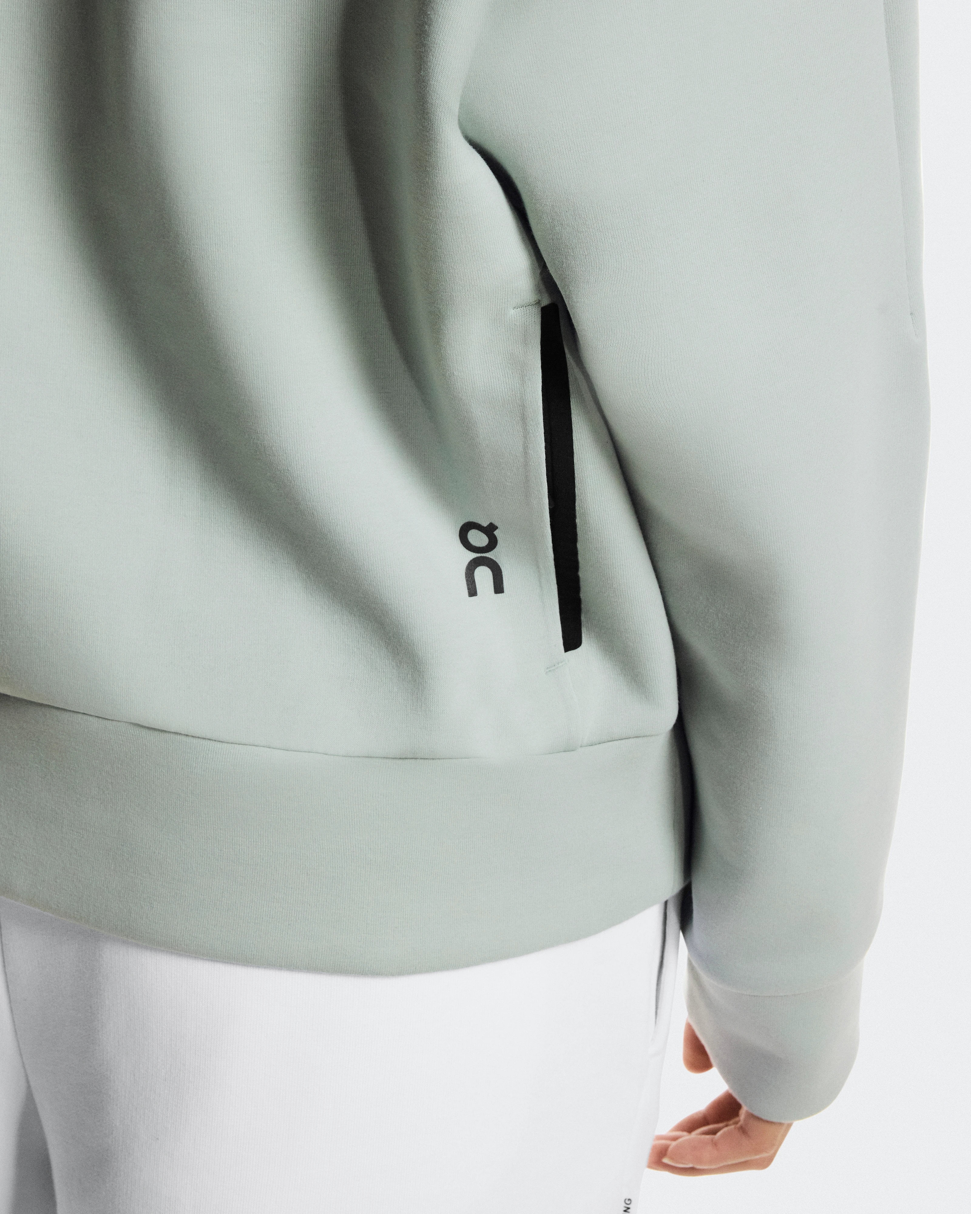 On Focus Tech Crew Mineral Women Hoodies and sweatshirts