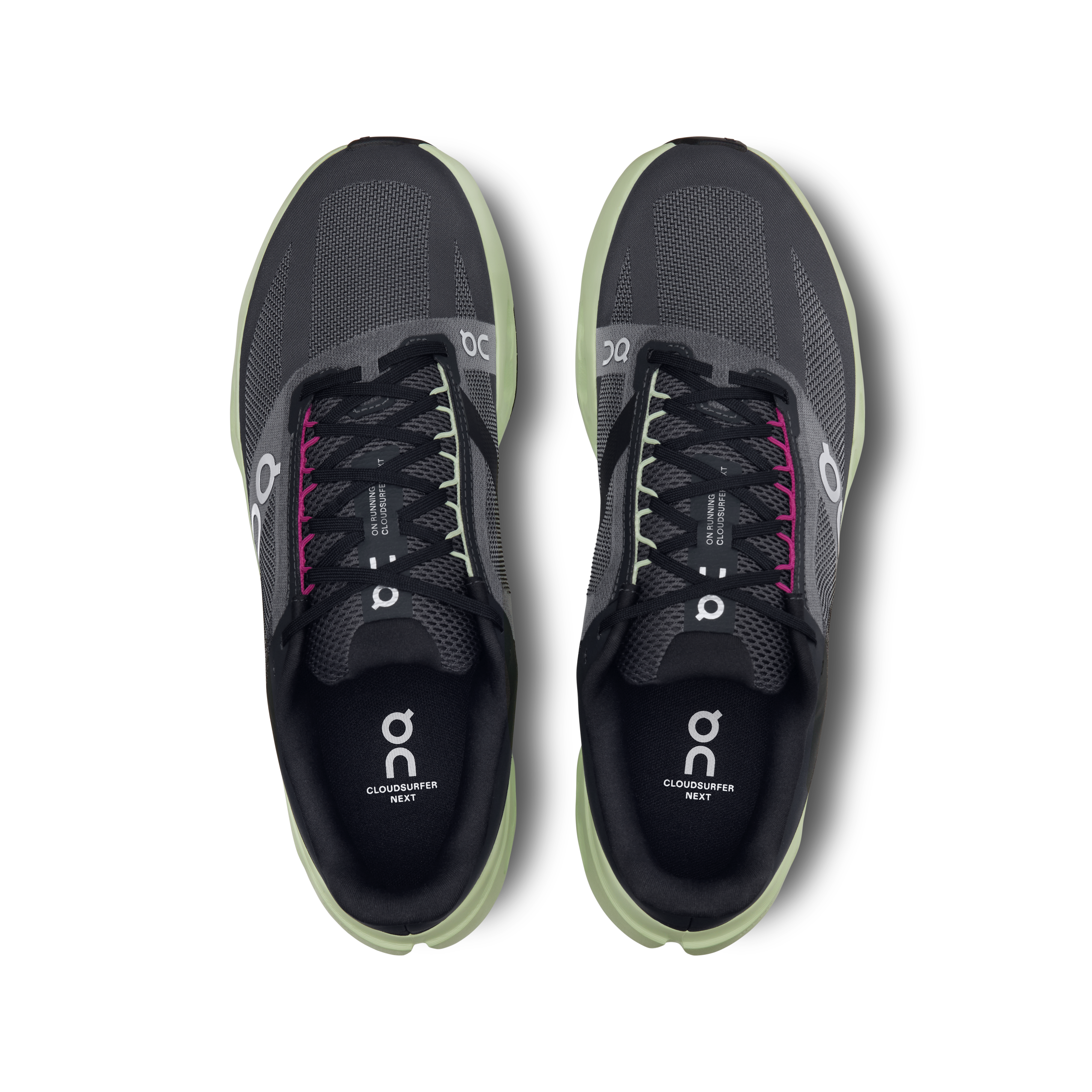 On Cloudsurfer Next Black & Lima Men Road running Shoes