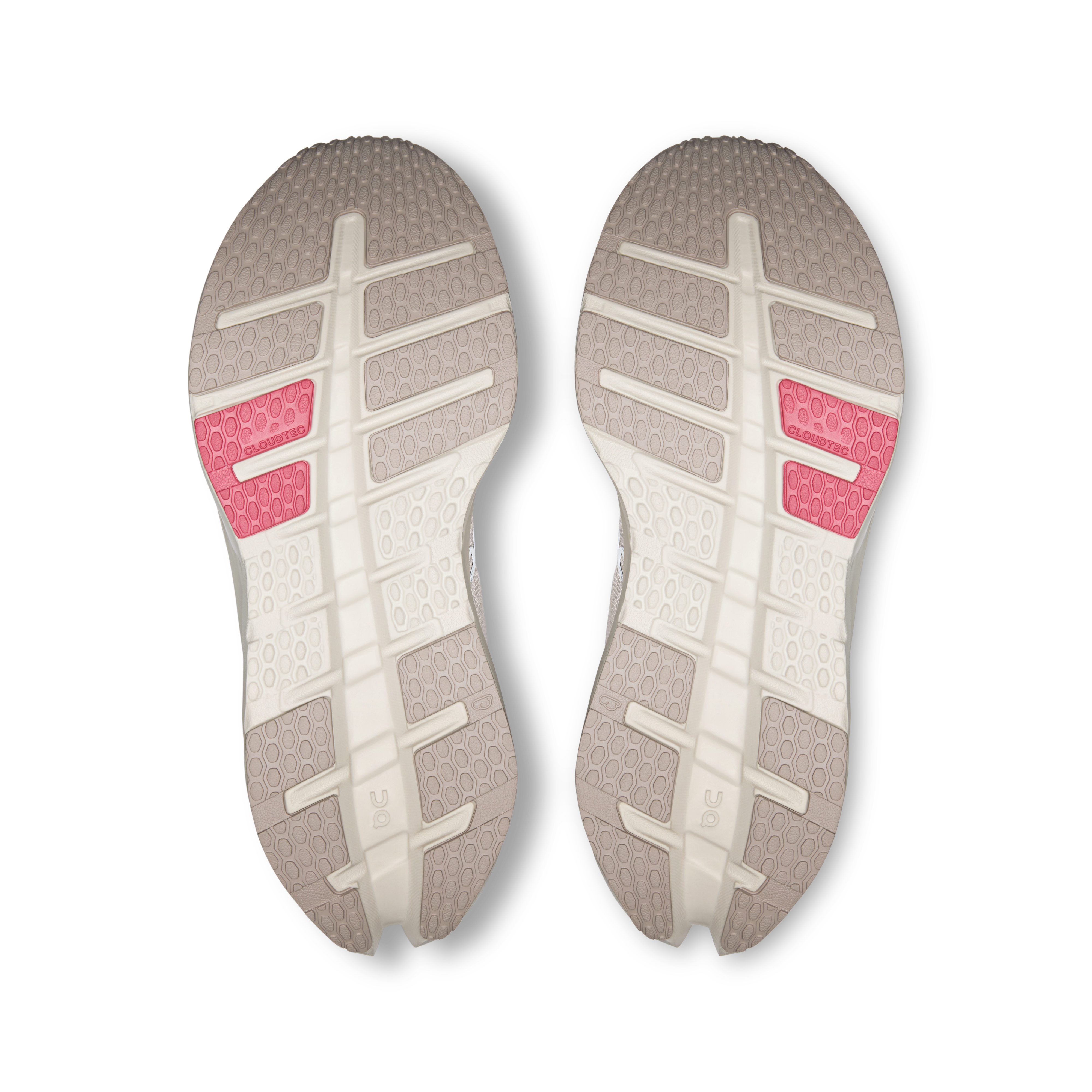 On Cloudrunner 3 Oyster & Camellia Women Road running Shoes