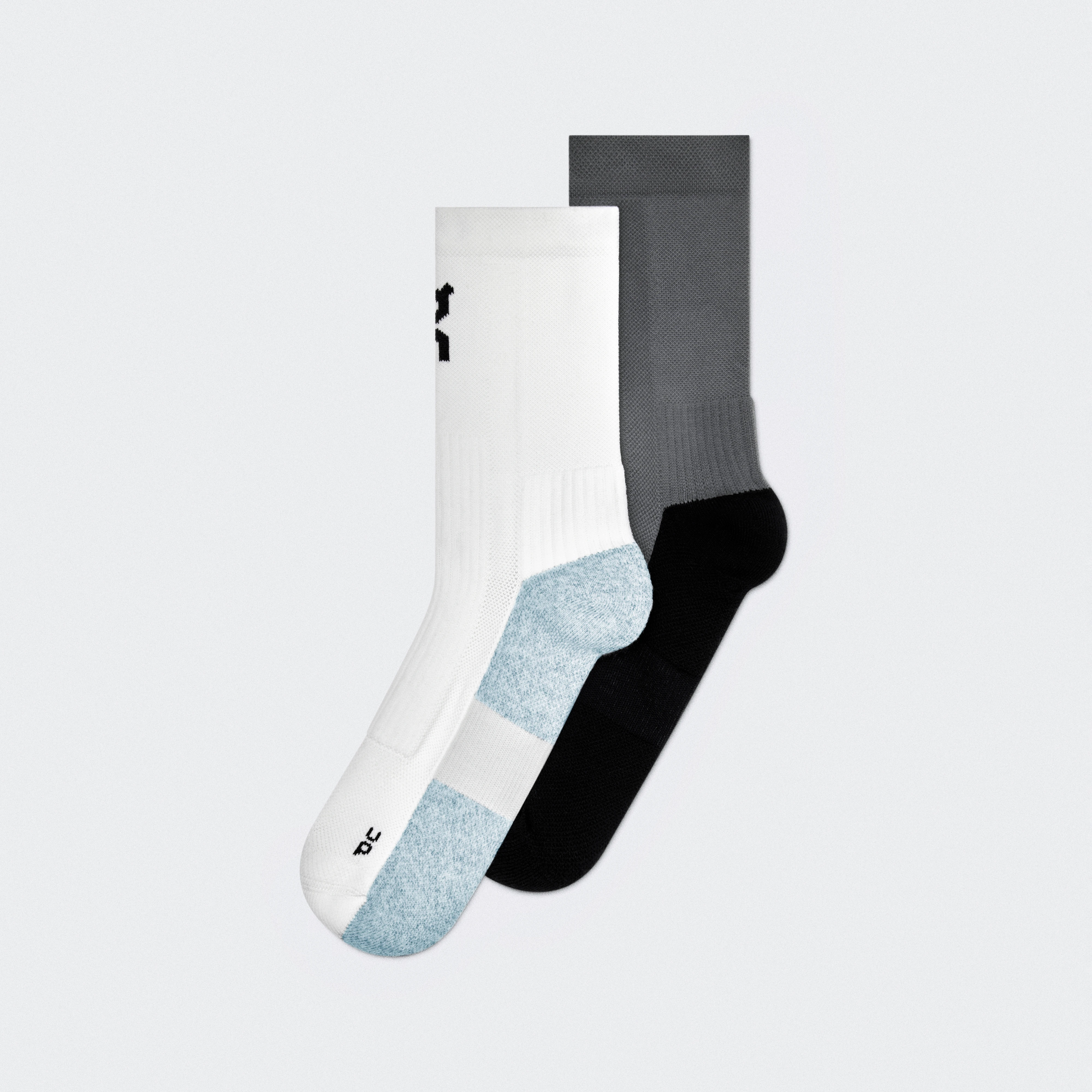 On Trail Sock High 2P Frost & Rock Unisex – Hiking, outdoors, ergonomic construction Socks