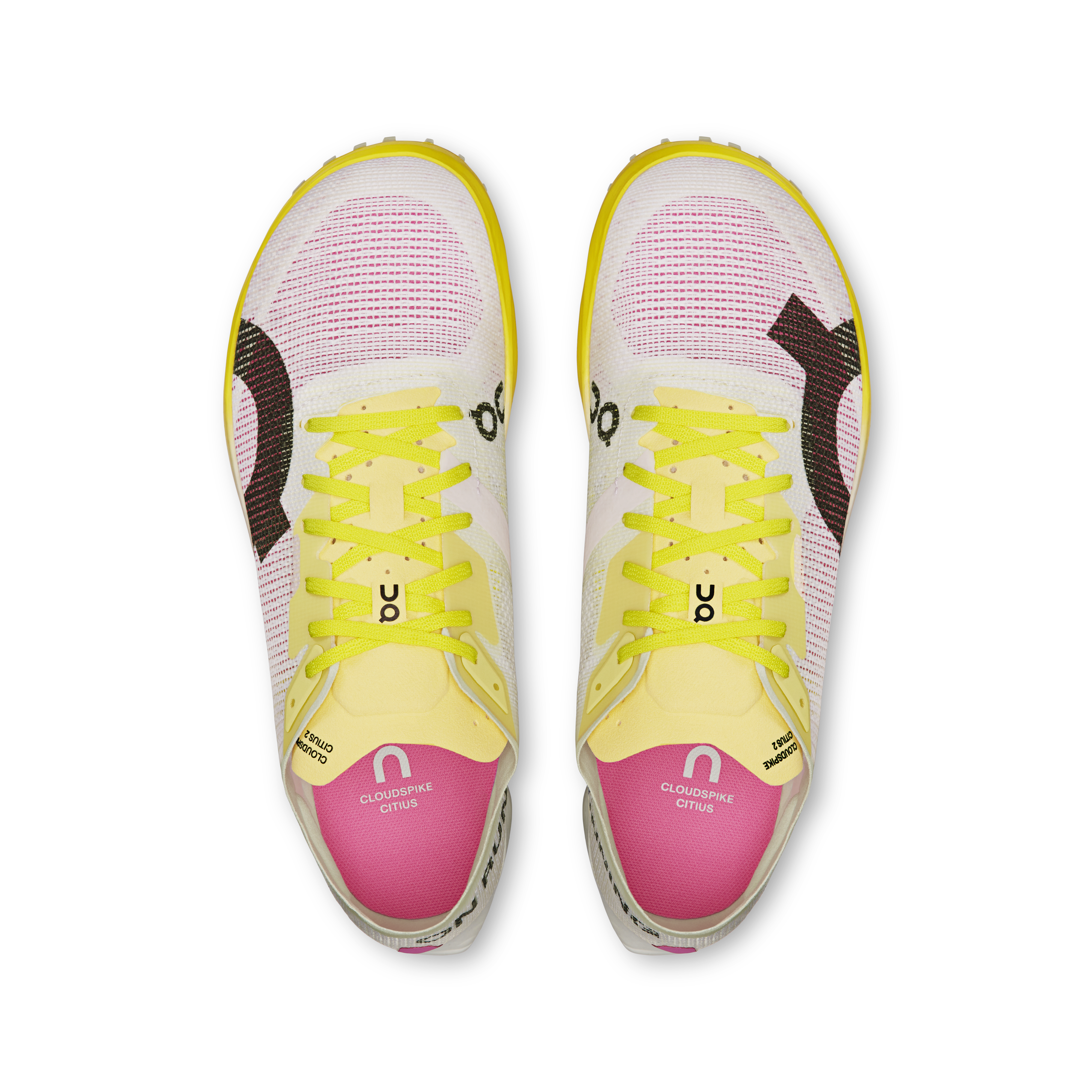 On Cloudspike Citius 2 White & Raspberry Women Track Shoes