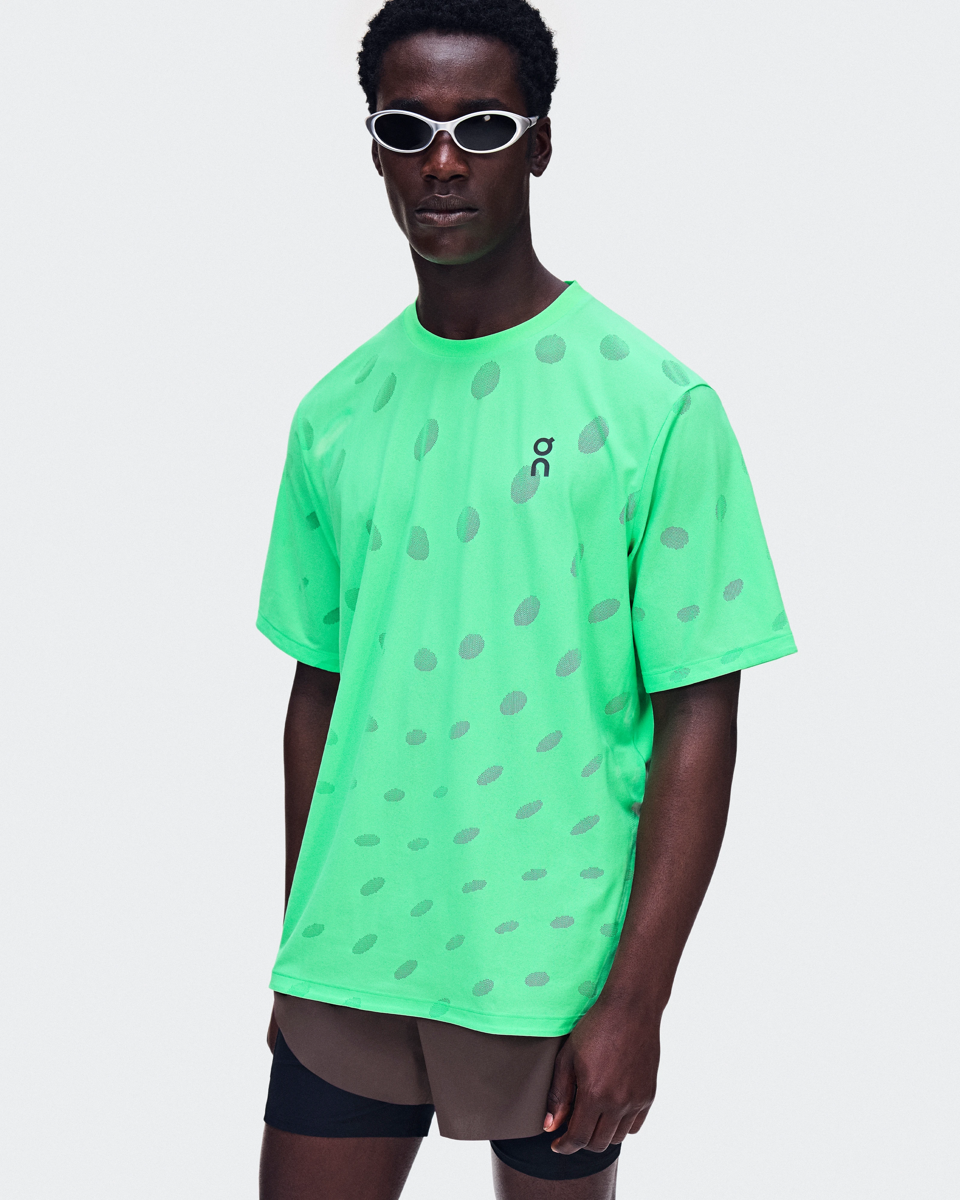 On Zero-T Breathe Verdite Men Tops and t-shirts