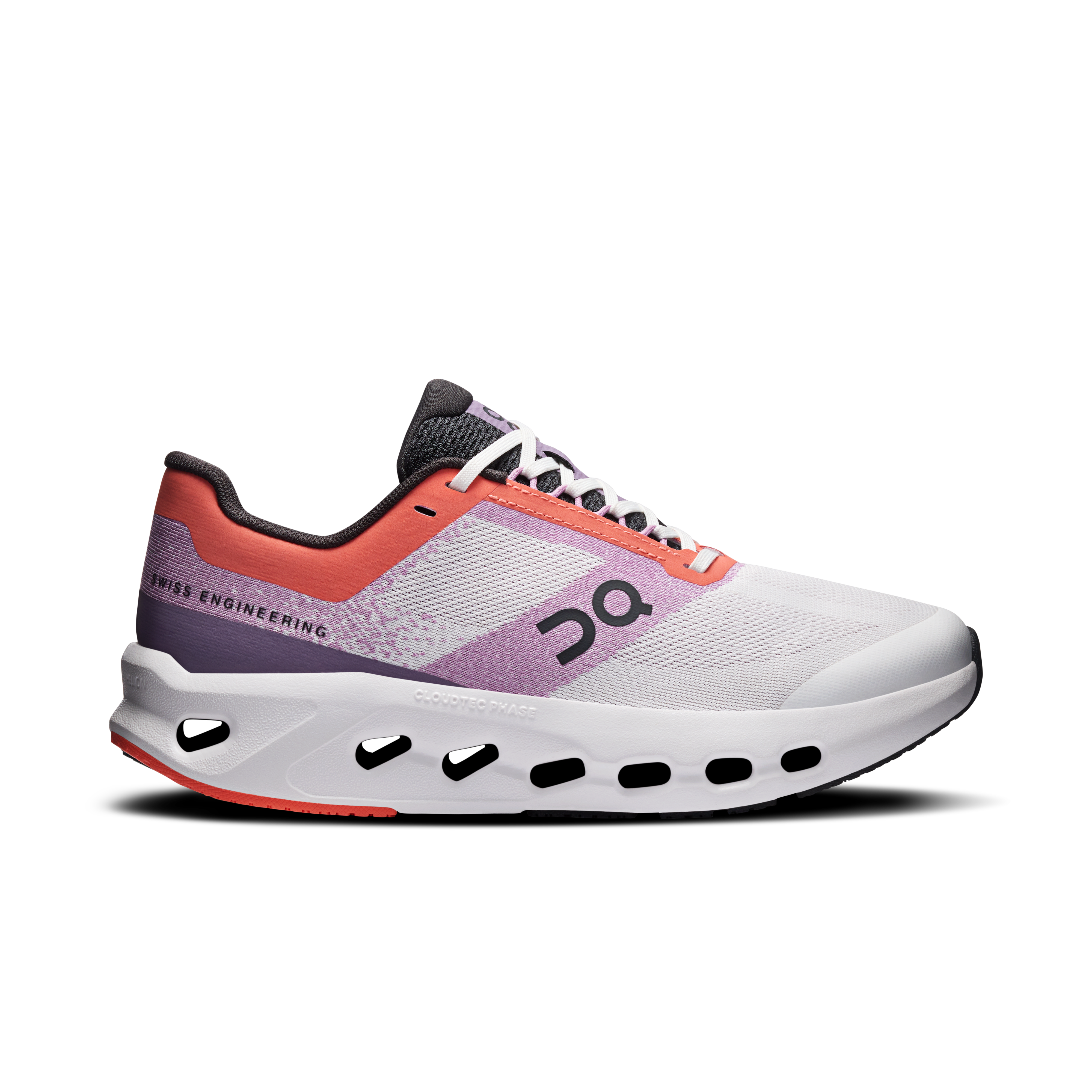 Cloudsurfer Youth Road Running Shoe in Crimson/Sakura