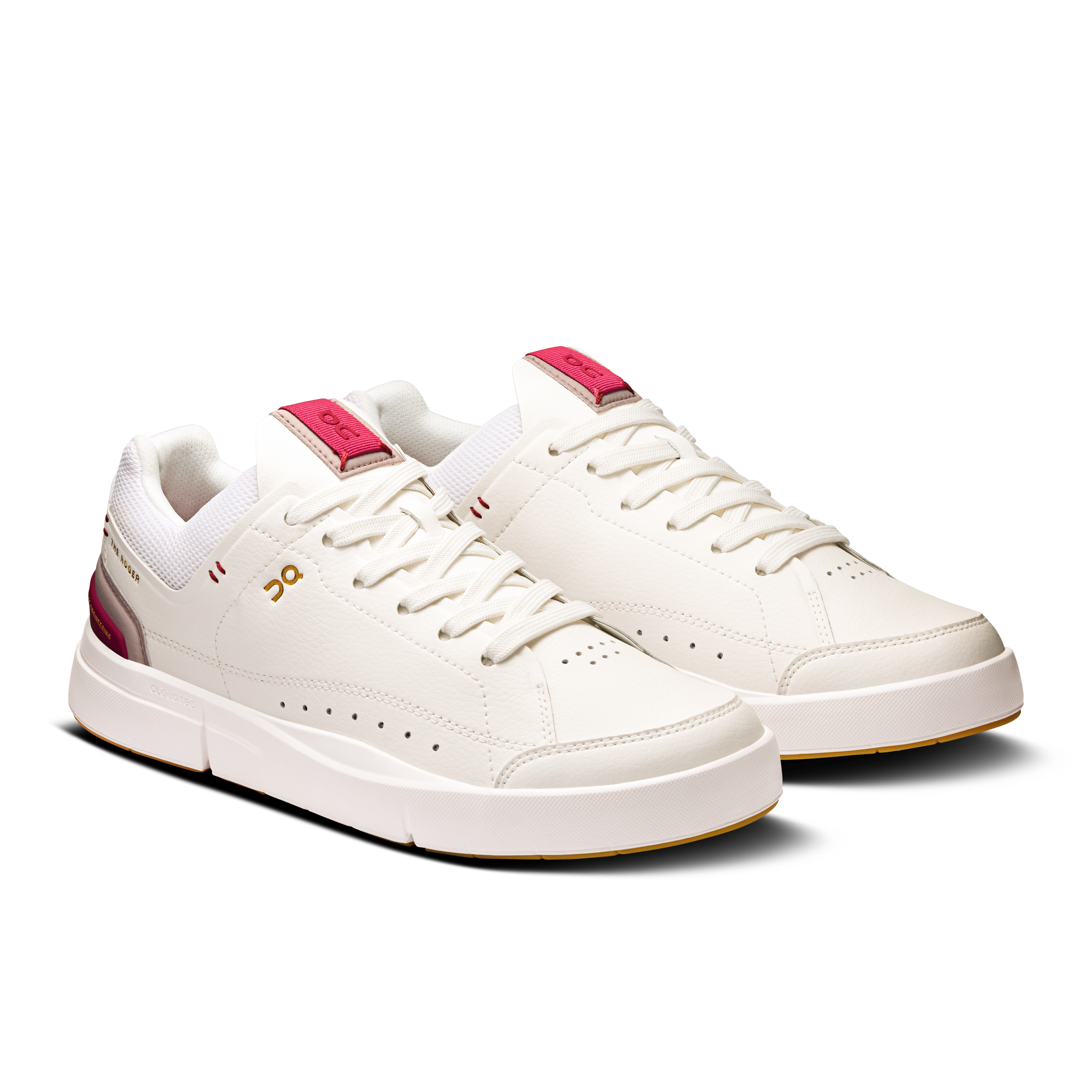 On THE ROGER Centre Court White & Grenadine Women Active life Shoes