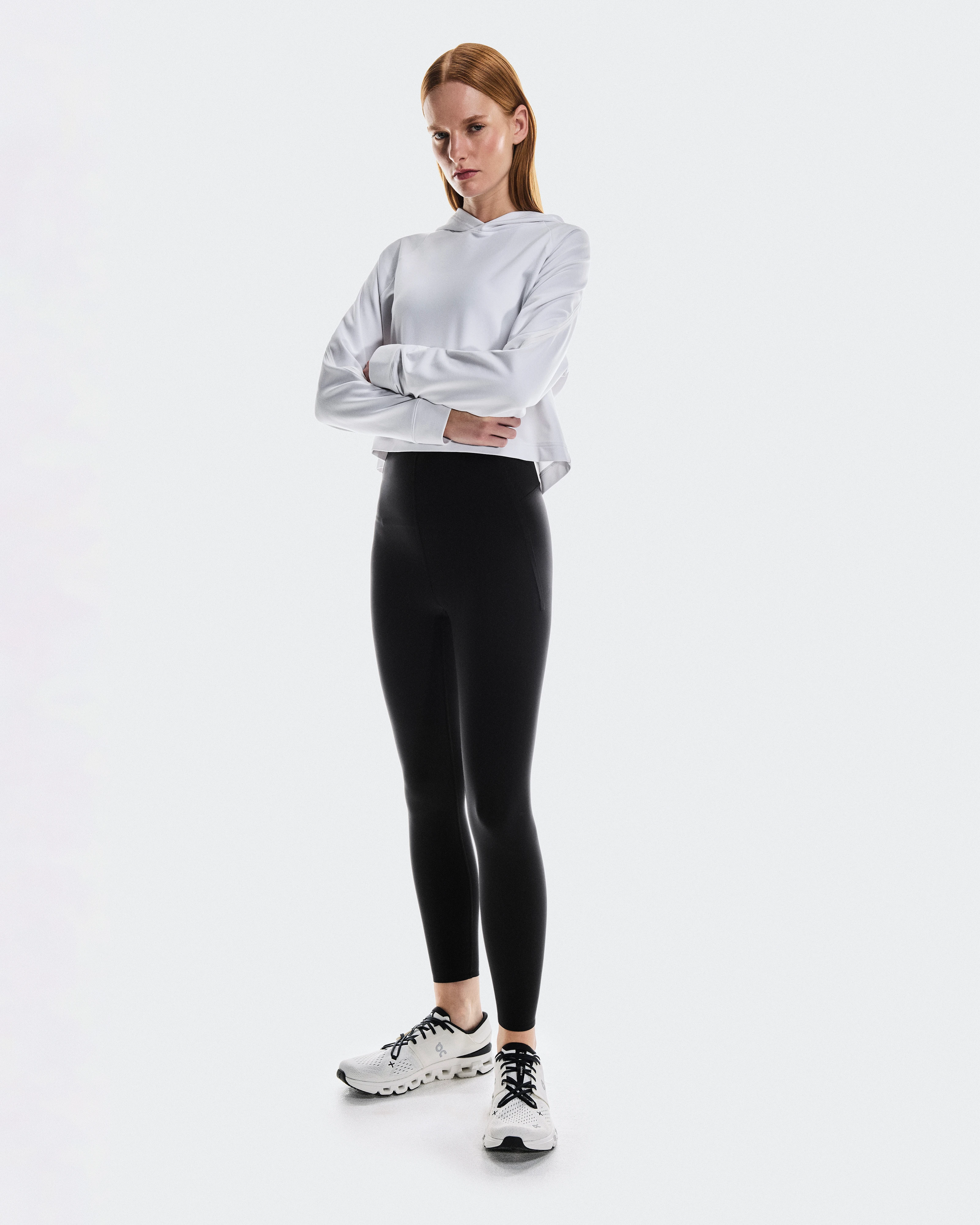 On Train Tights 7/8 Black Women Tights