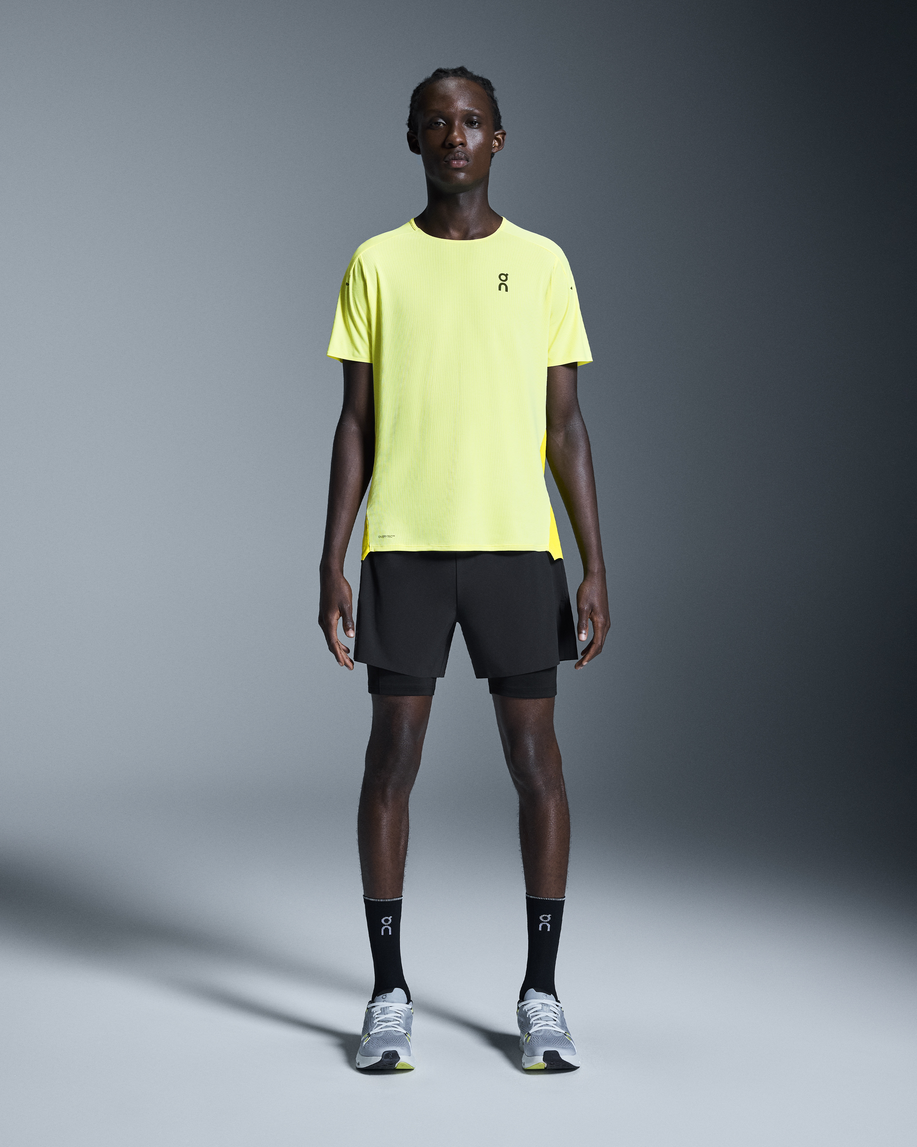 5" Performance 2/1 Shorts in Black