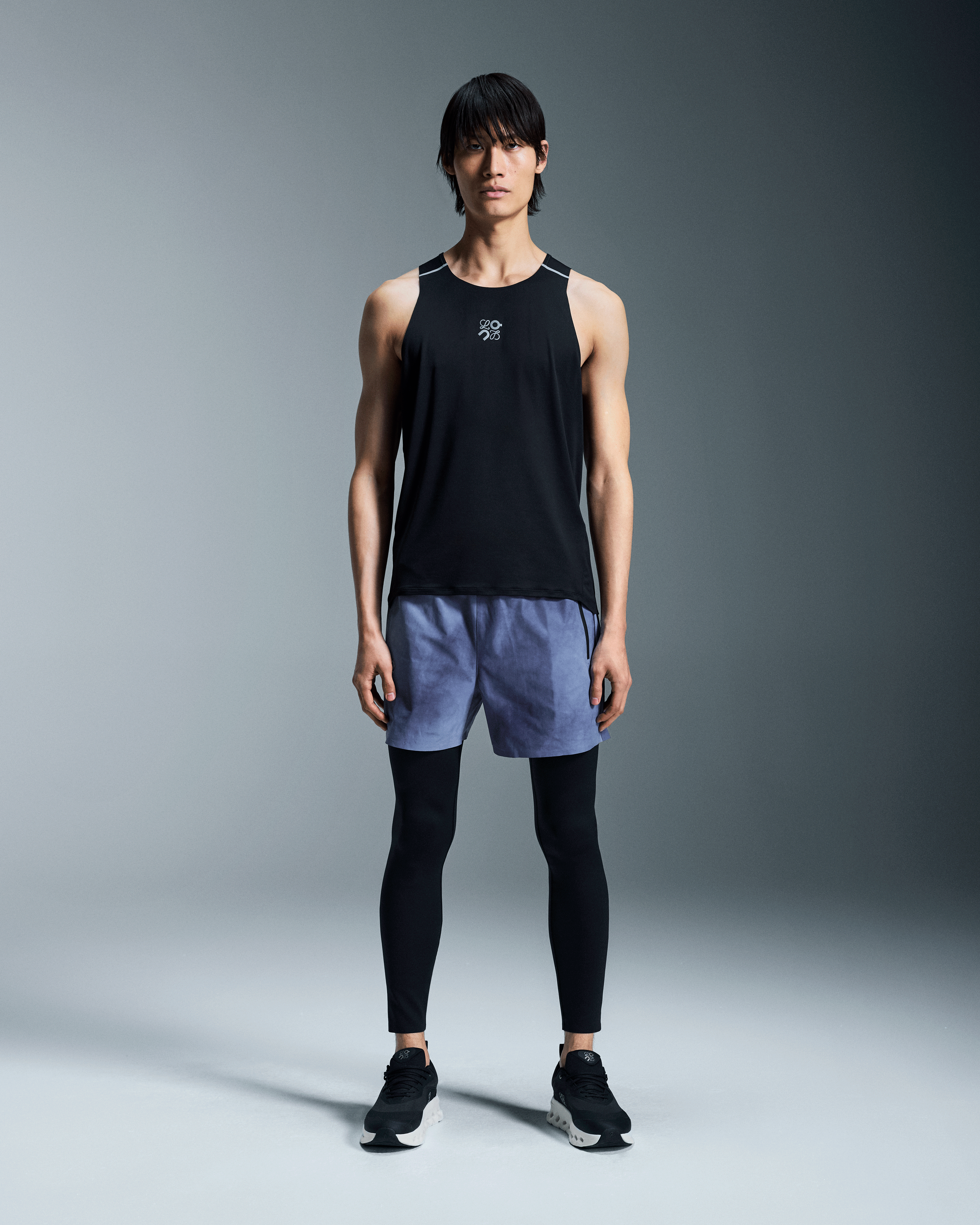 On Performance Tank Top LOEWE Black Men Tops and t-shirts