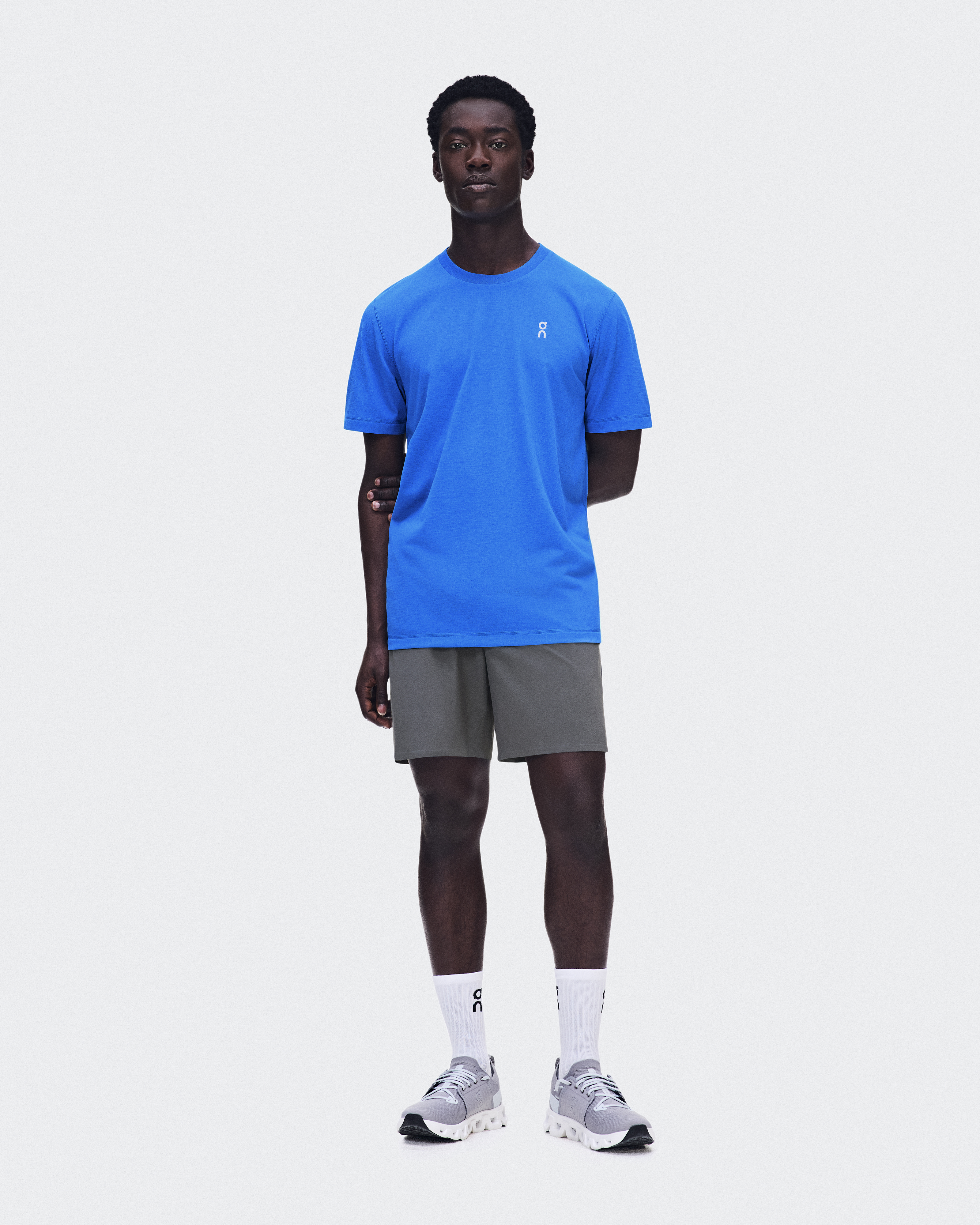 Train-T Short-Sleeve Shirt in Jay