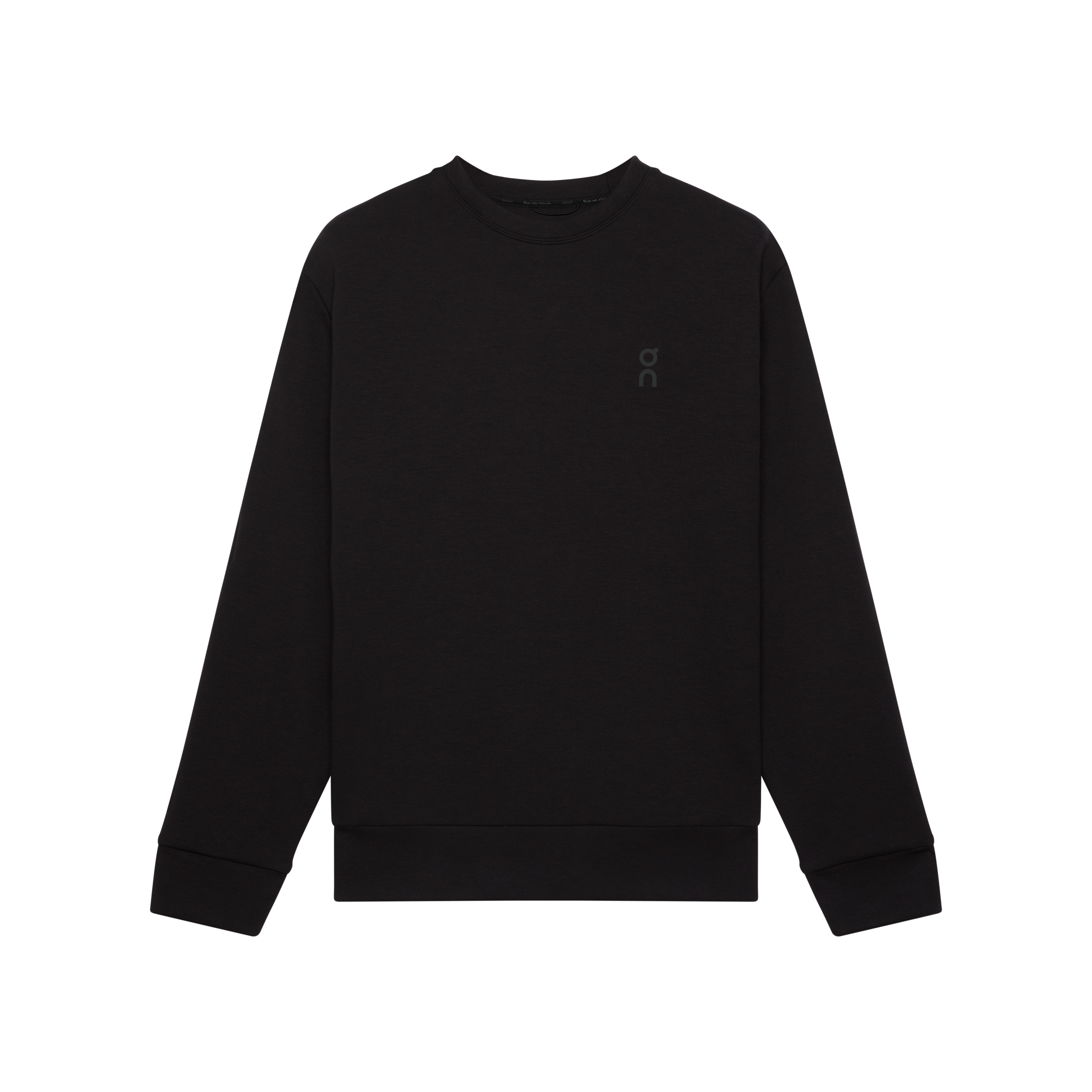 Focus Tech Crew Hoodie in Black