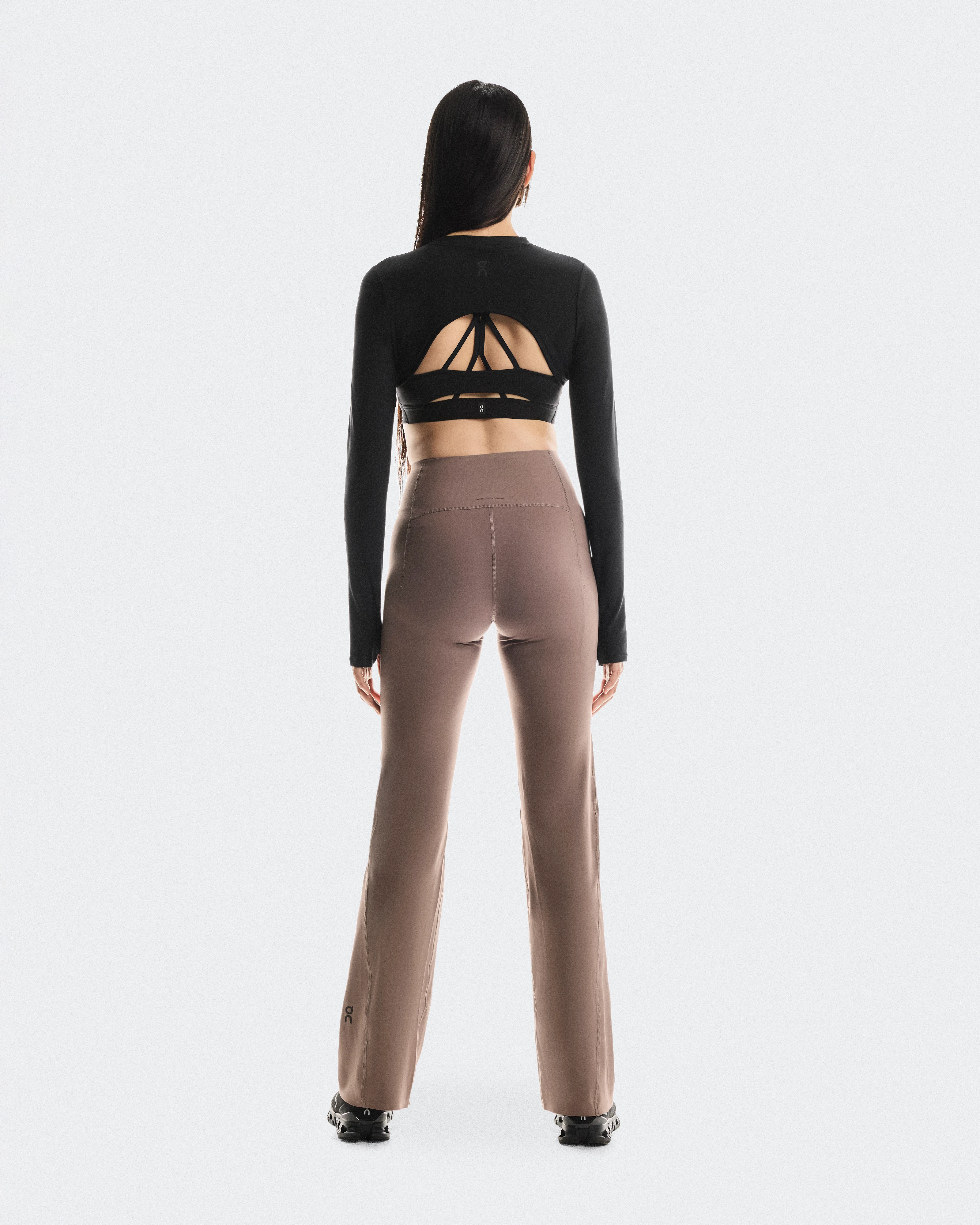 On Studio Leggings Flared Ash Women Tights
