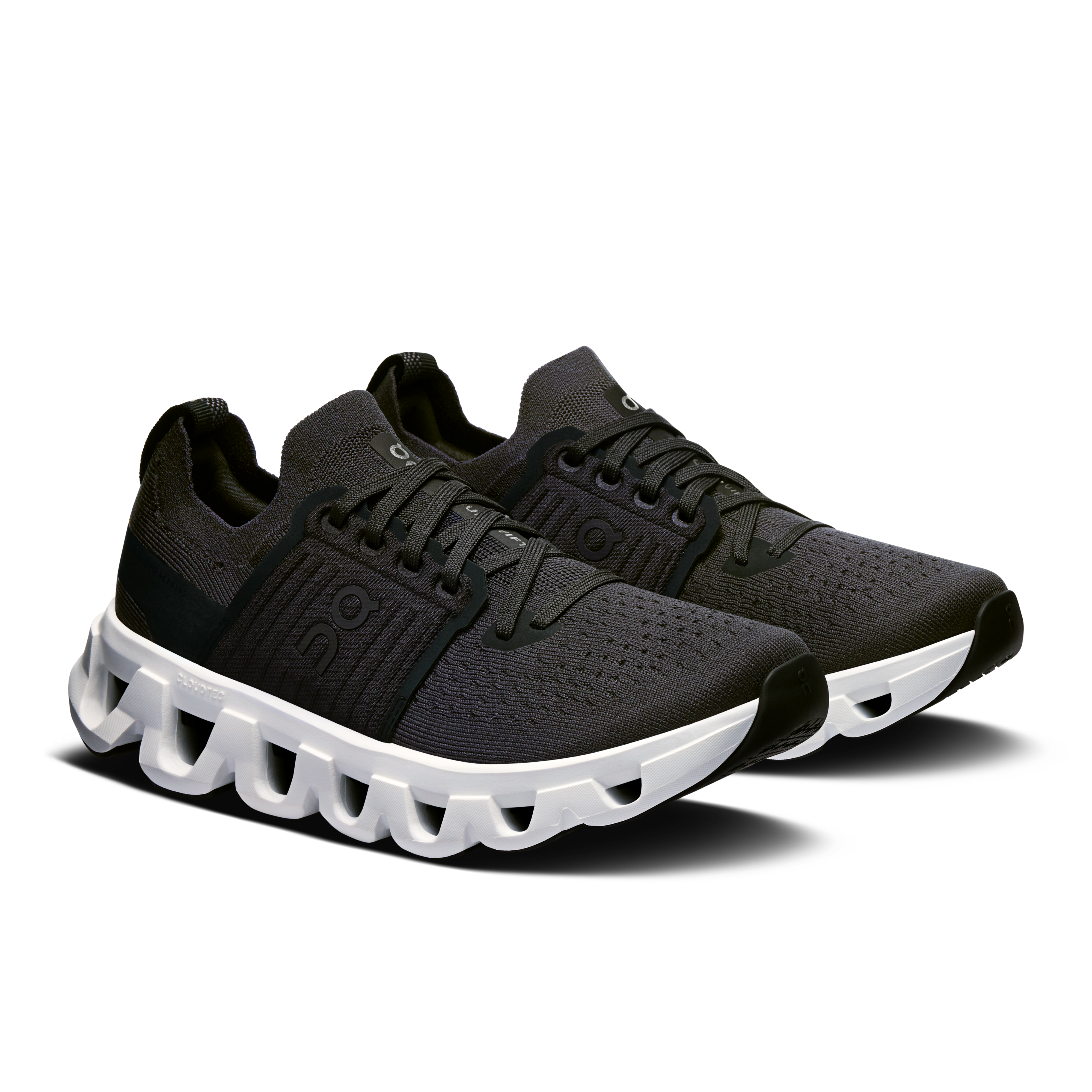 On Cloudswift 4 Black & White Women Road running Shoes