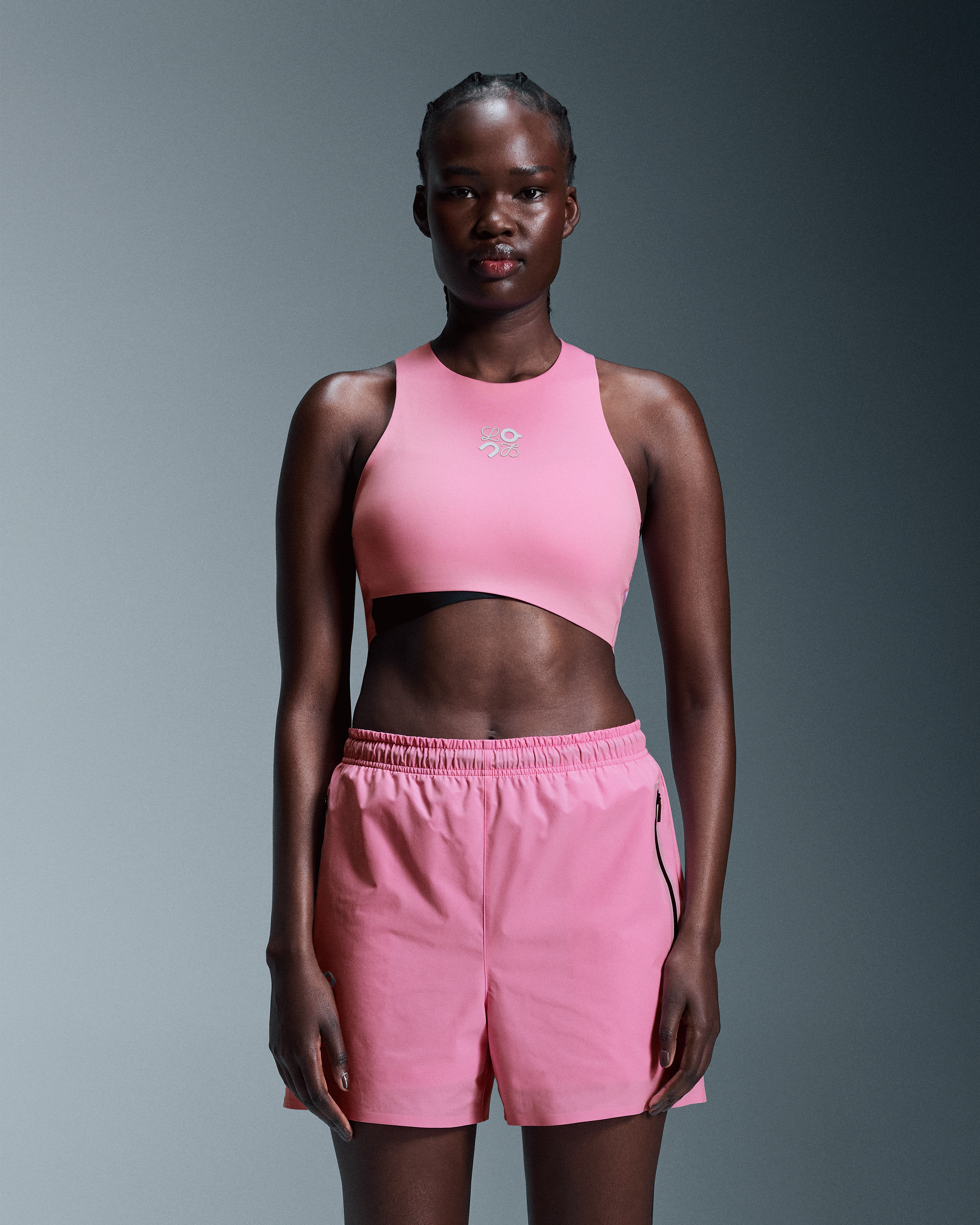 On Performance Top LOEWE Pink Women Tops and t-shirts