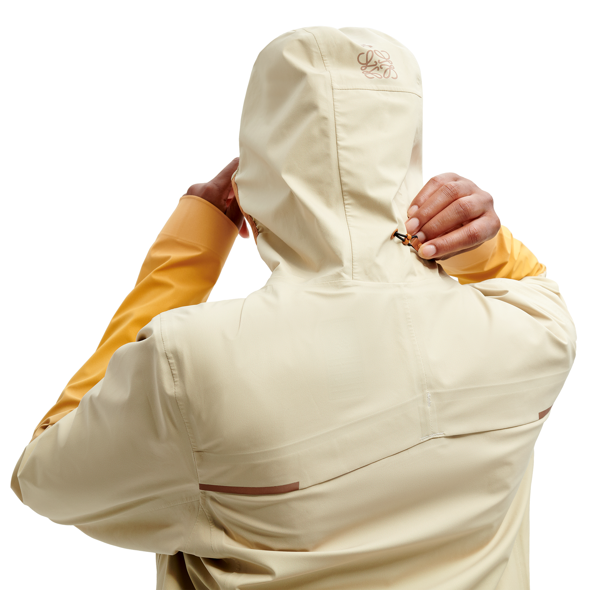 On Waterproof Anorak LOEWE Gradient Orange Women Jackets