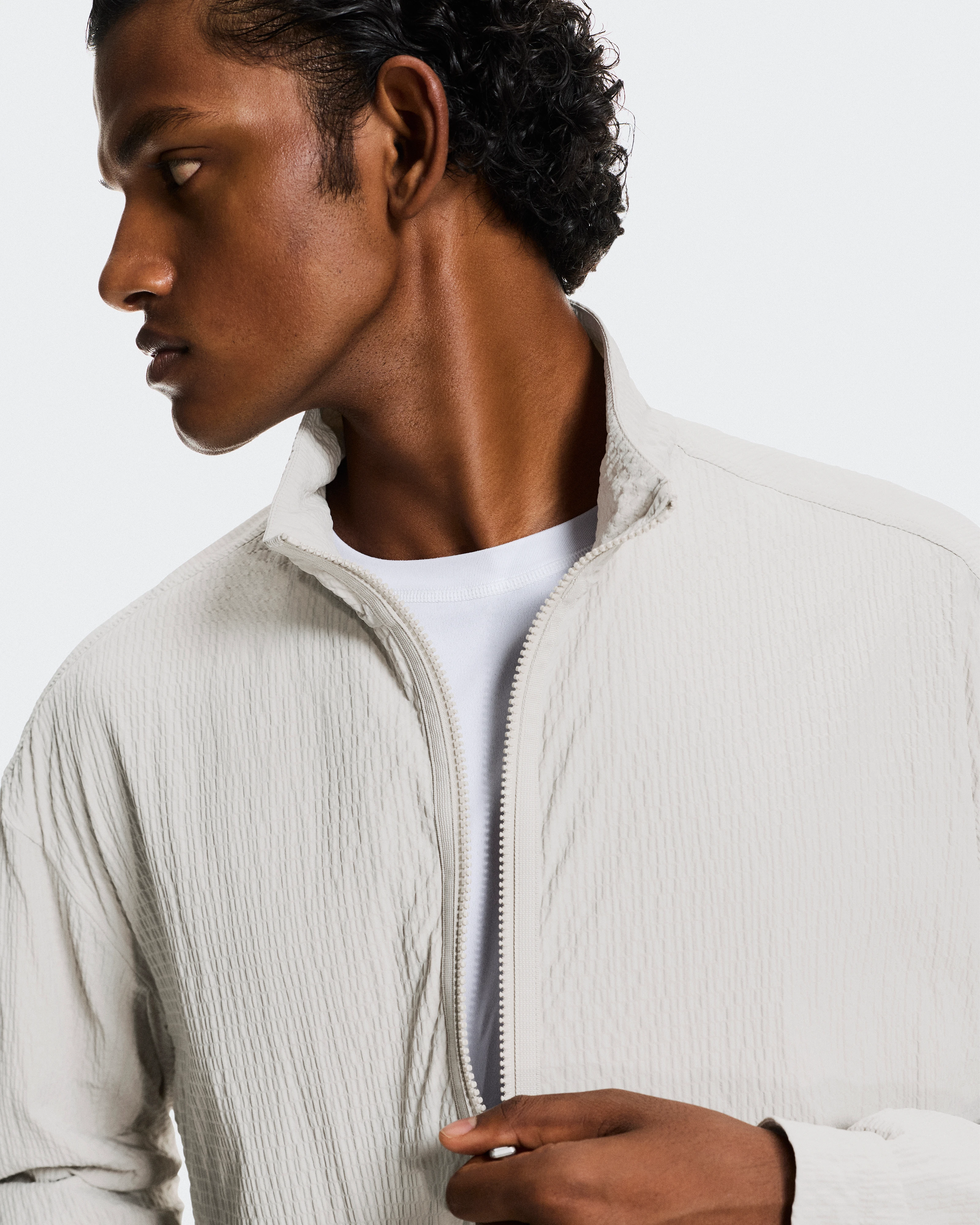 On Courtside 1/2 Zip Eaze Sand Men Hoodies and sweatshirts