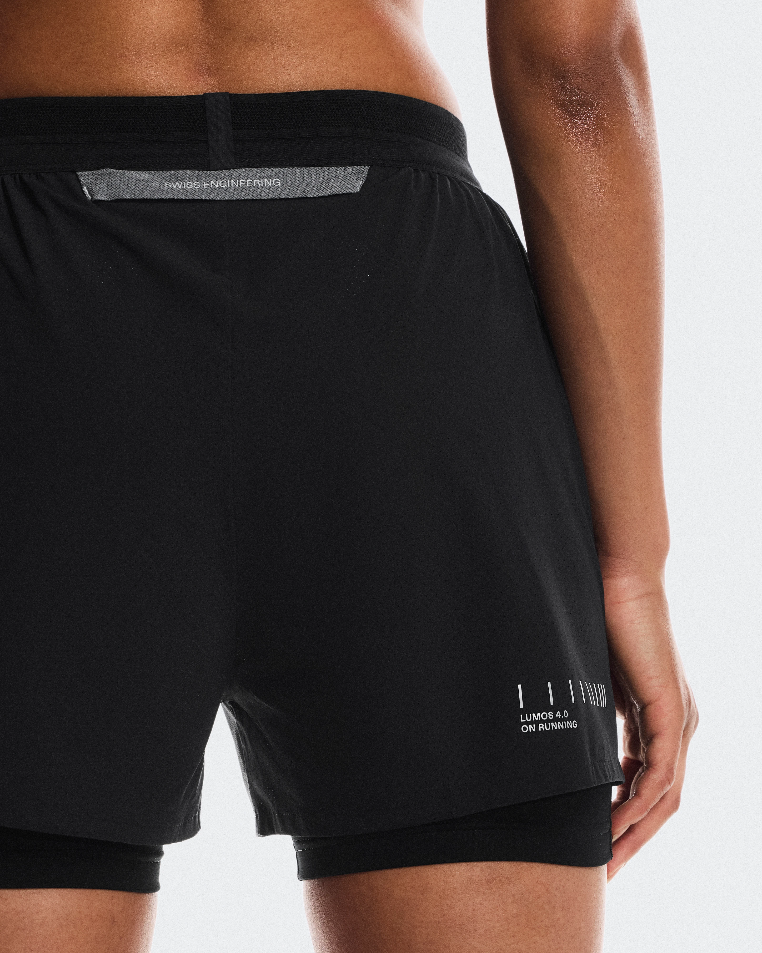 On Performance Shorts Lumos Eclipse & Black Women Shorts