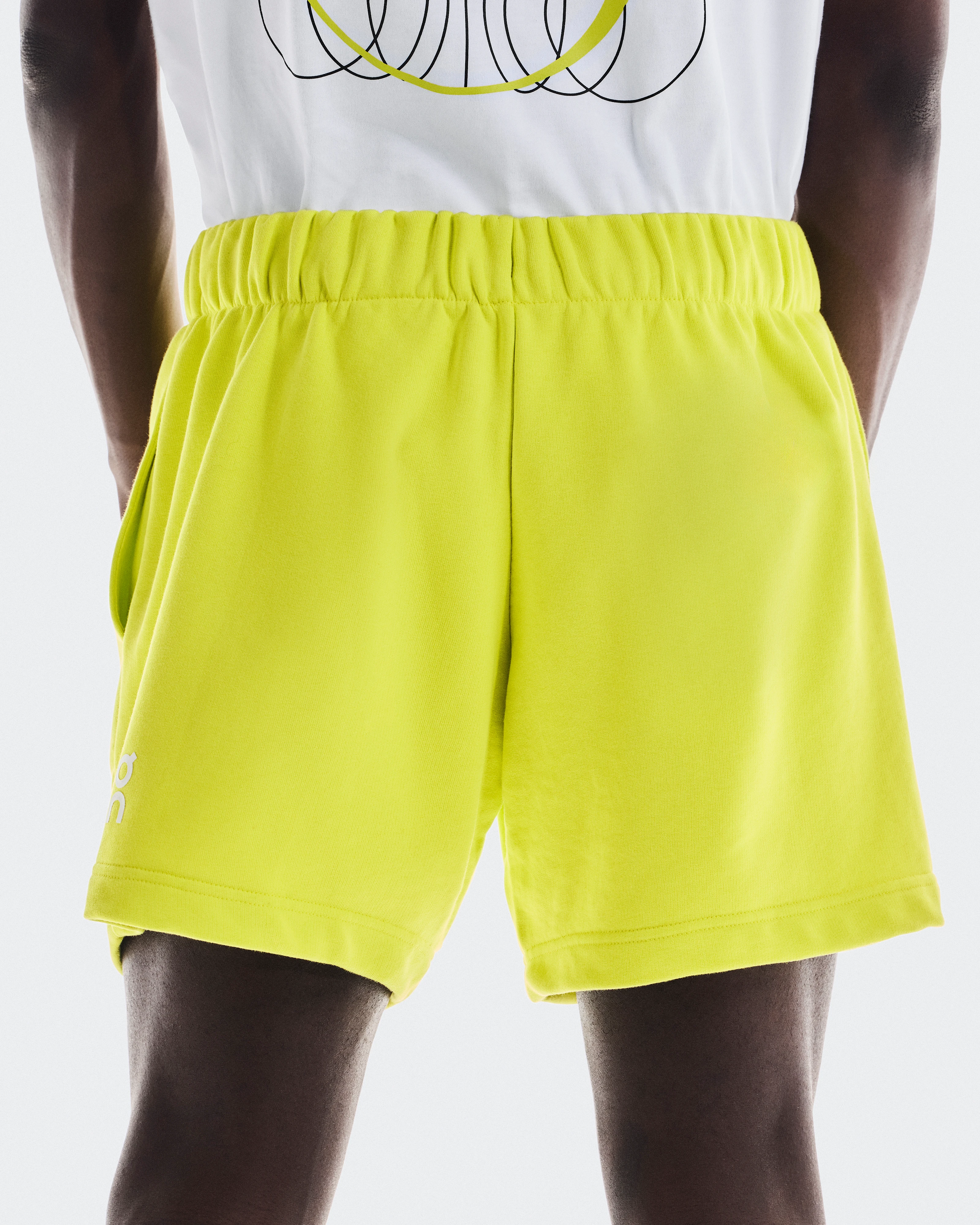 On Club Shorts Lime Men Shorts