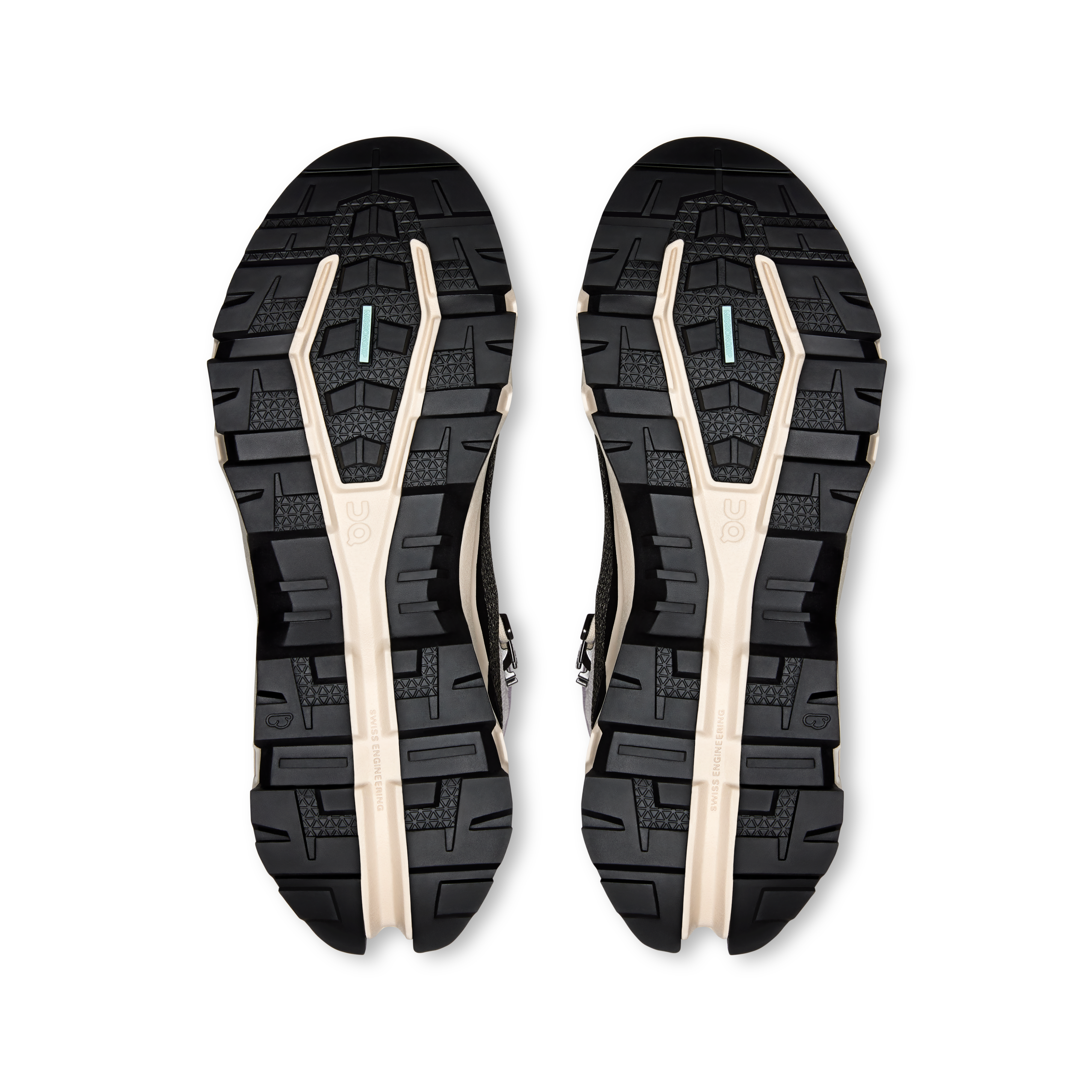 On Cloudrock Trek Waterproof Silver & Cream Women Hiking Shoes