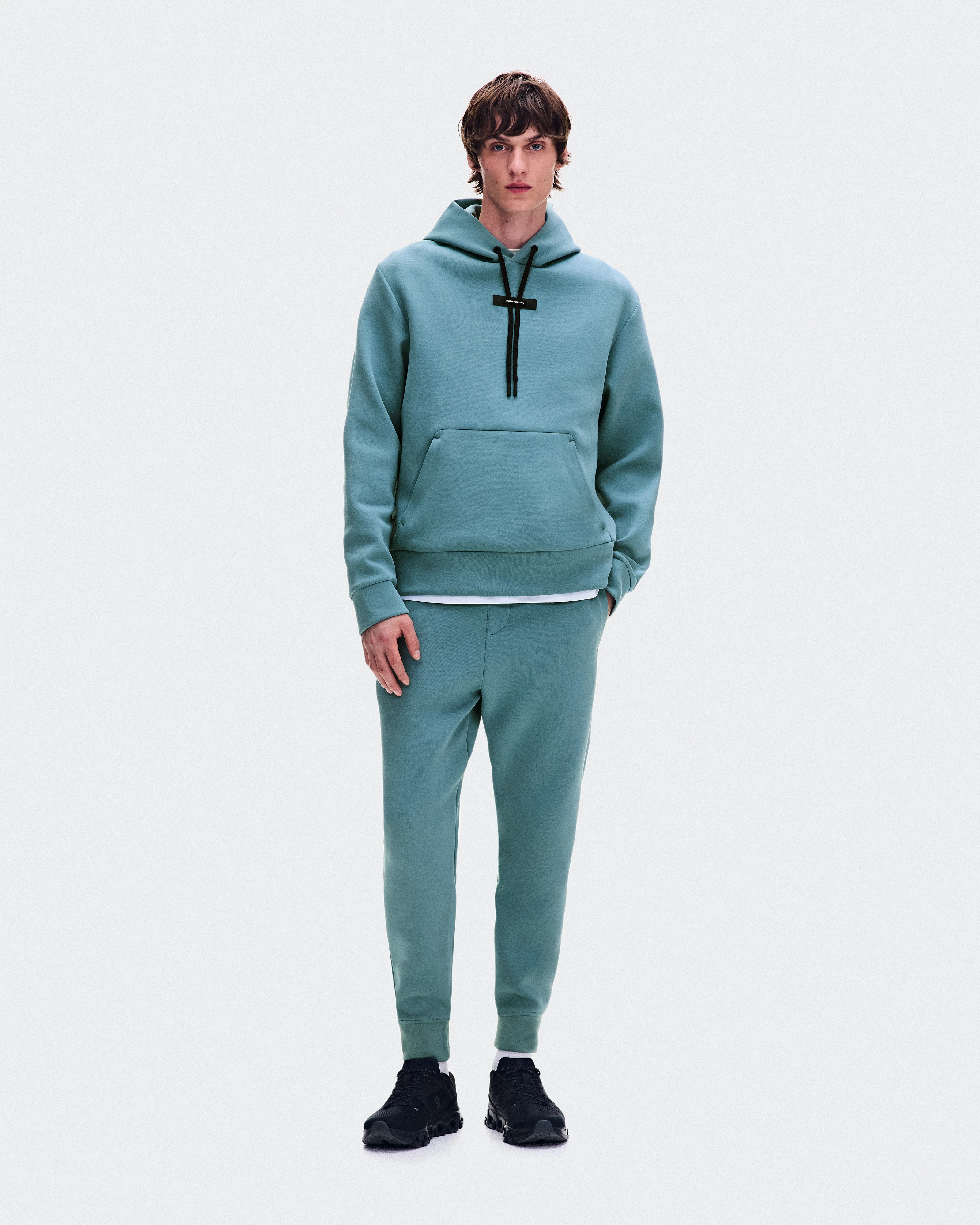 On Focus Tech Hoodie Agave Men Hoodies and sweatshirts
