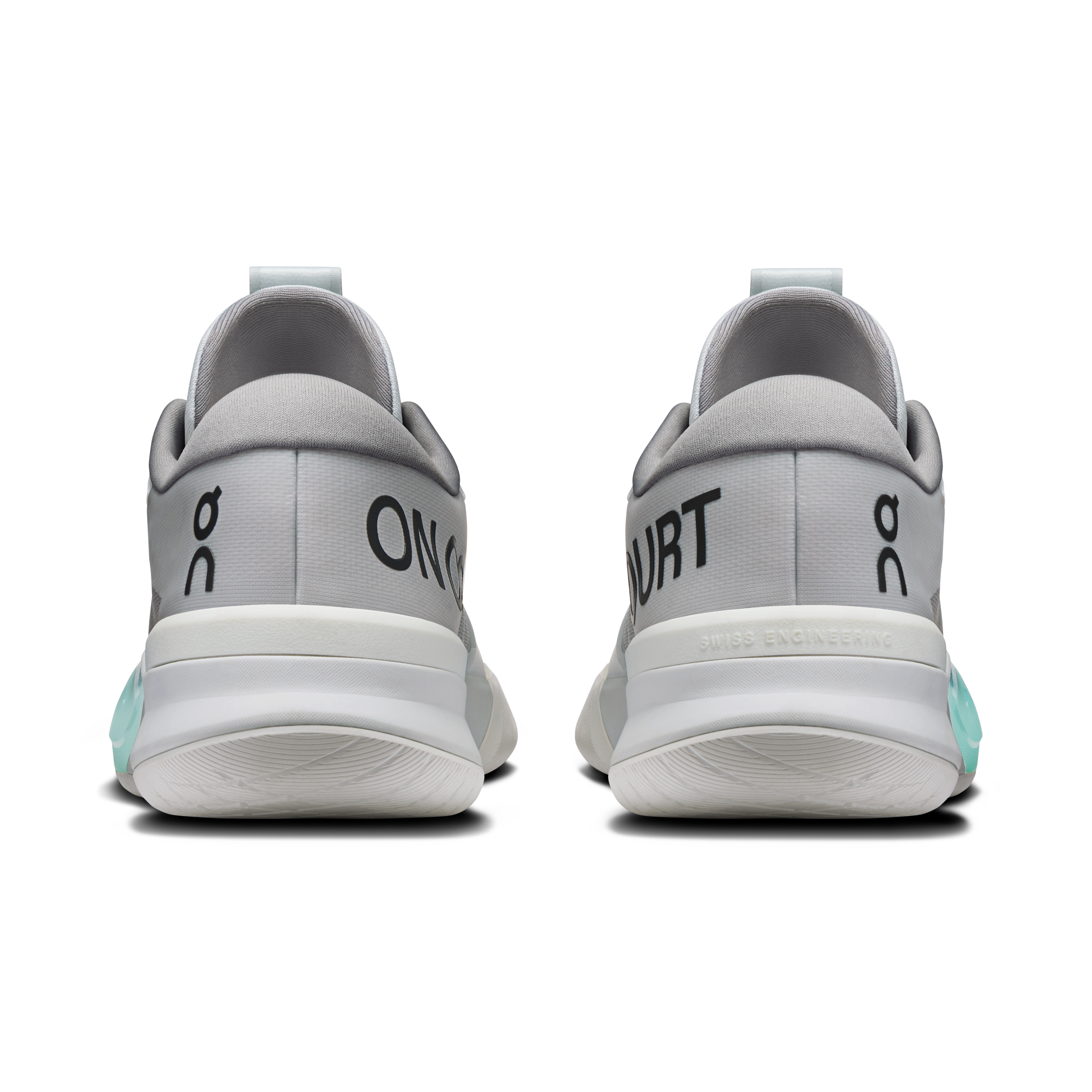 On THE ROGER Pro 3 Glacier & Celeste Men Tennis Shoes