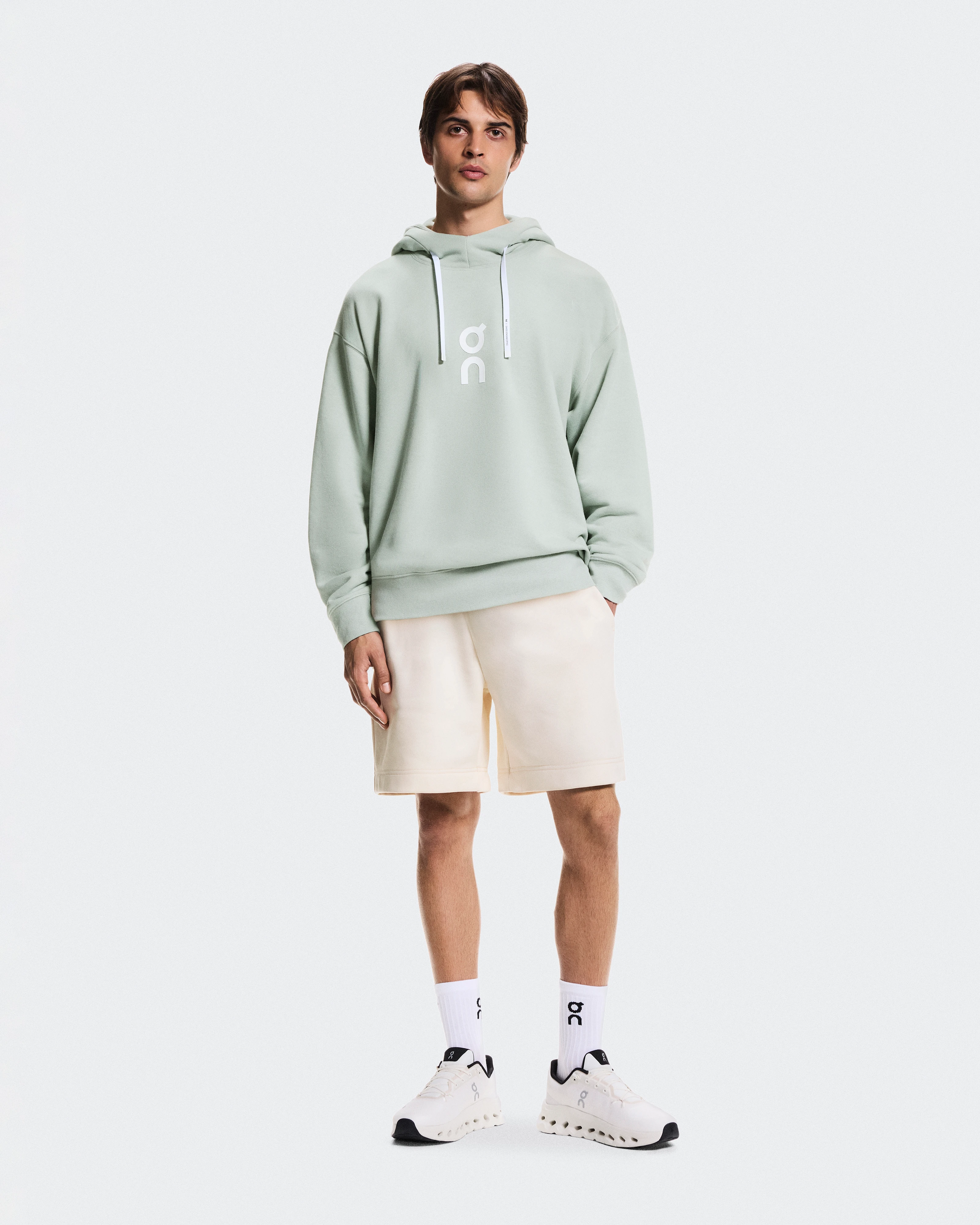 On Club Hoodie Mineral Men Hoodies and sweatshirts