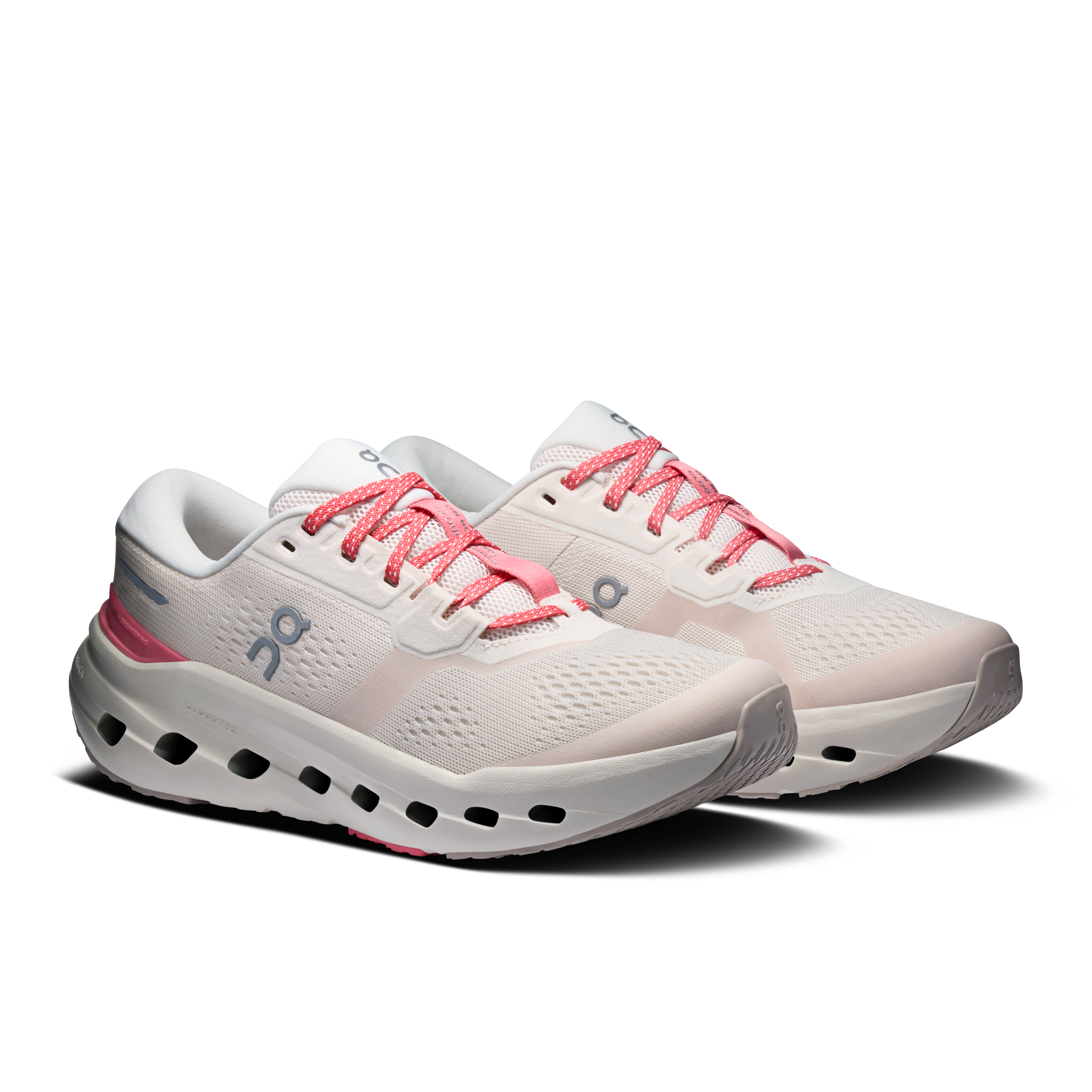 On Cloudrunner 3 Oyster & Camellia Women Road running Shoes