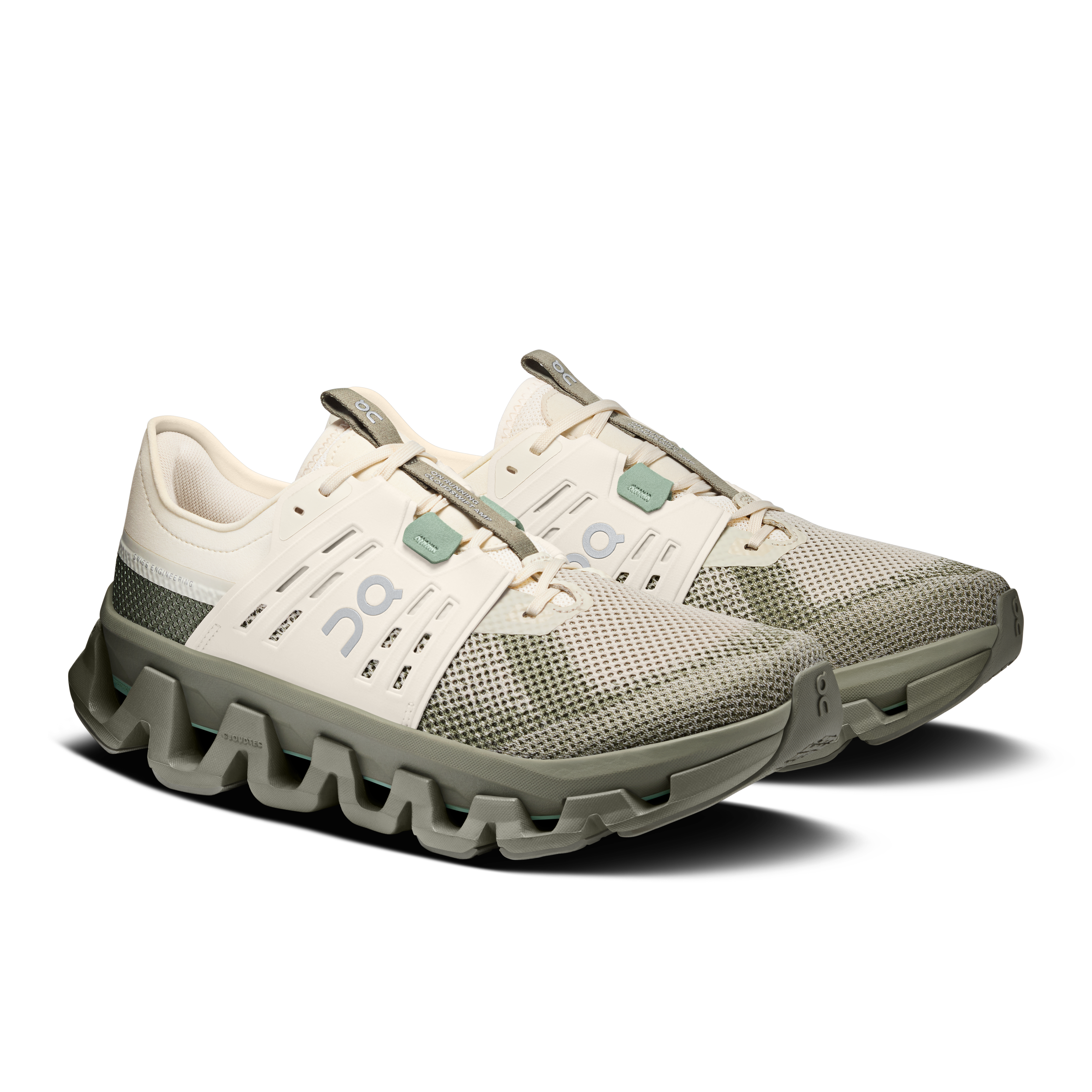 On Cloudswift Amp Grain & Olive Men Active life Shoes