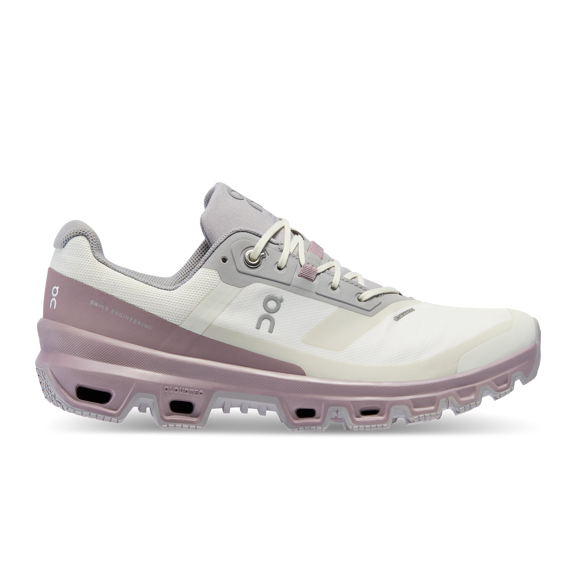 On Cloudventure Waterproof Ice & Heron Women – Trail running, waterproof, Missiongrip™ Shoes