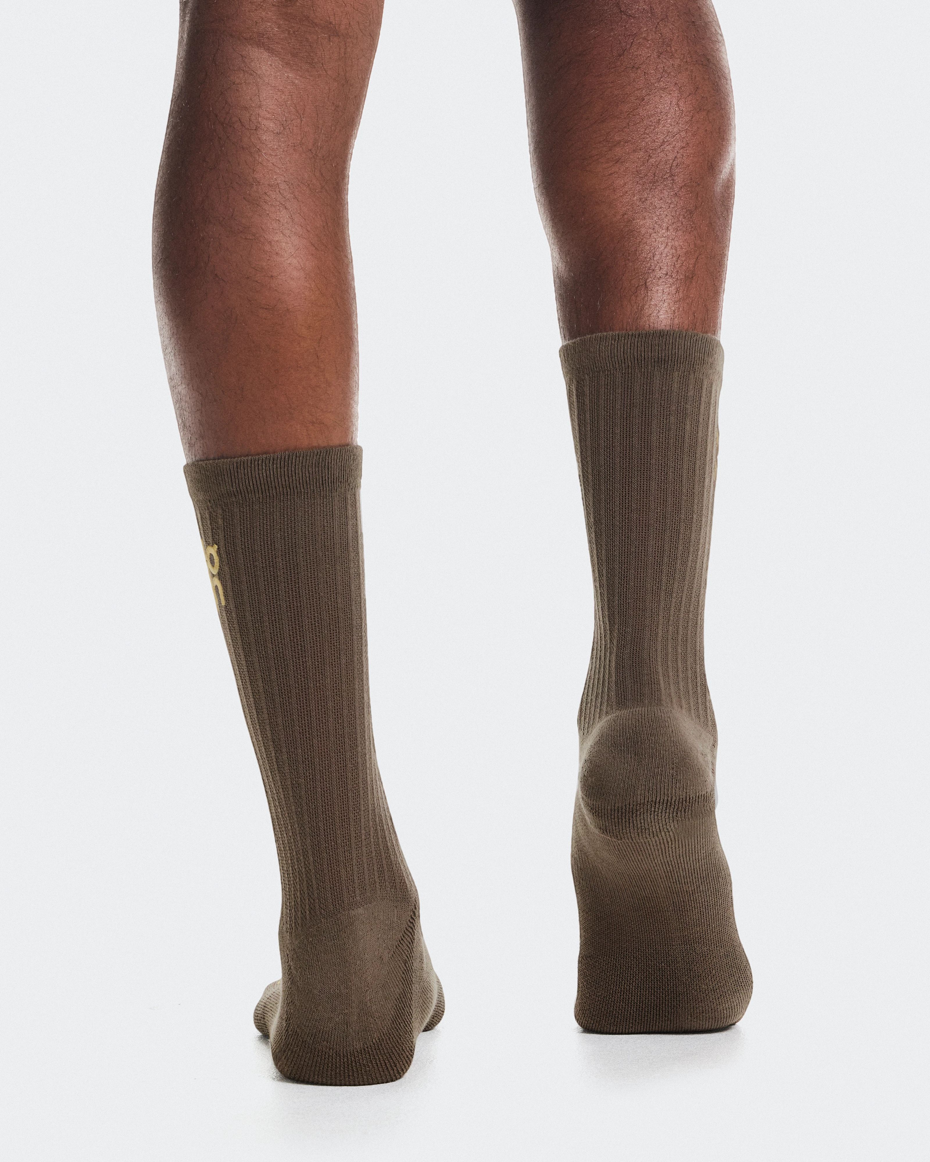 On Embroidered Logo Sock 3P Year of the Horse Grizzly & Ivory Unisex Socks