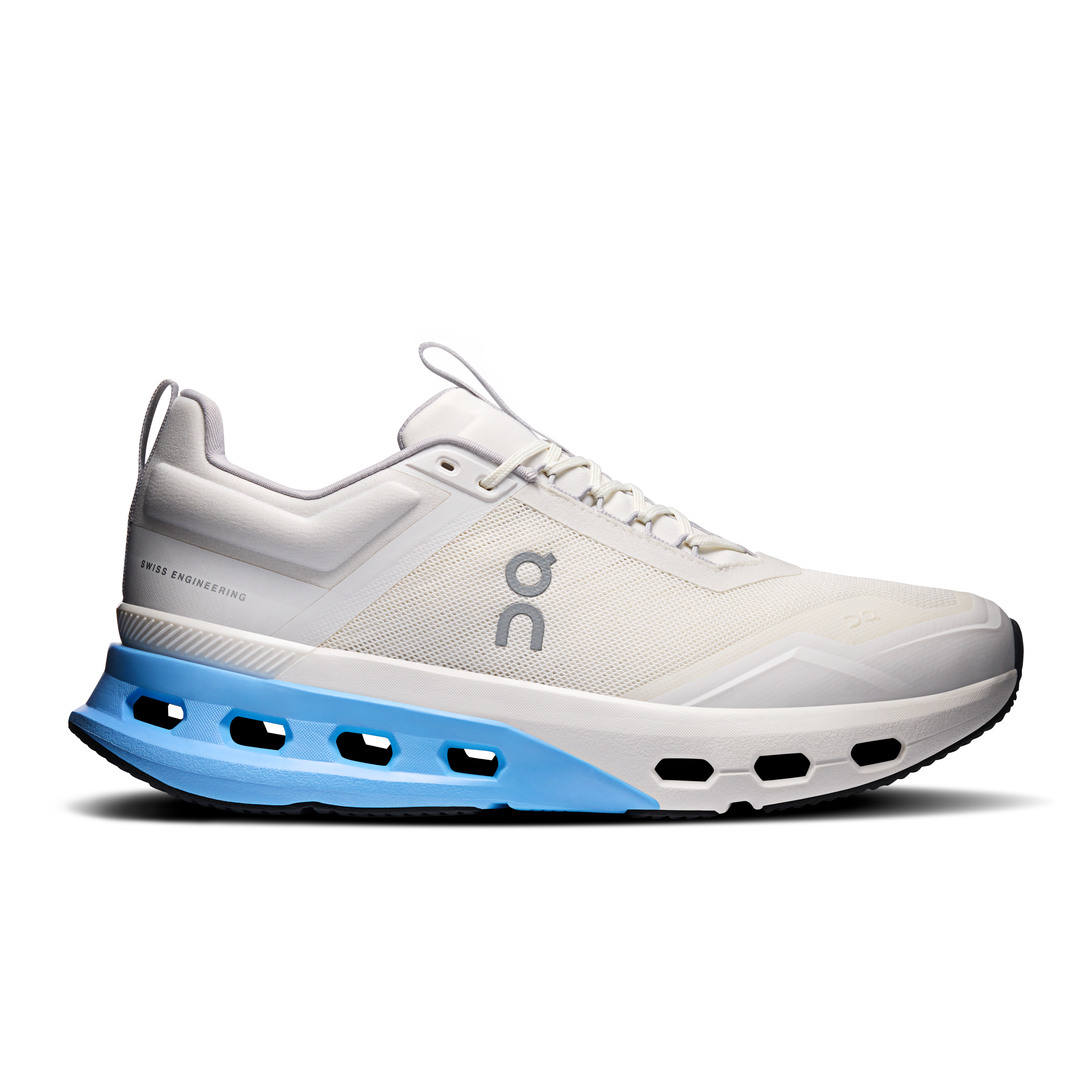 On Cloudnova X Ivory & Gourami Men – Gym training, flexibility, X-shaped Speedboard® Shoes