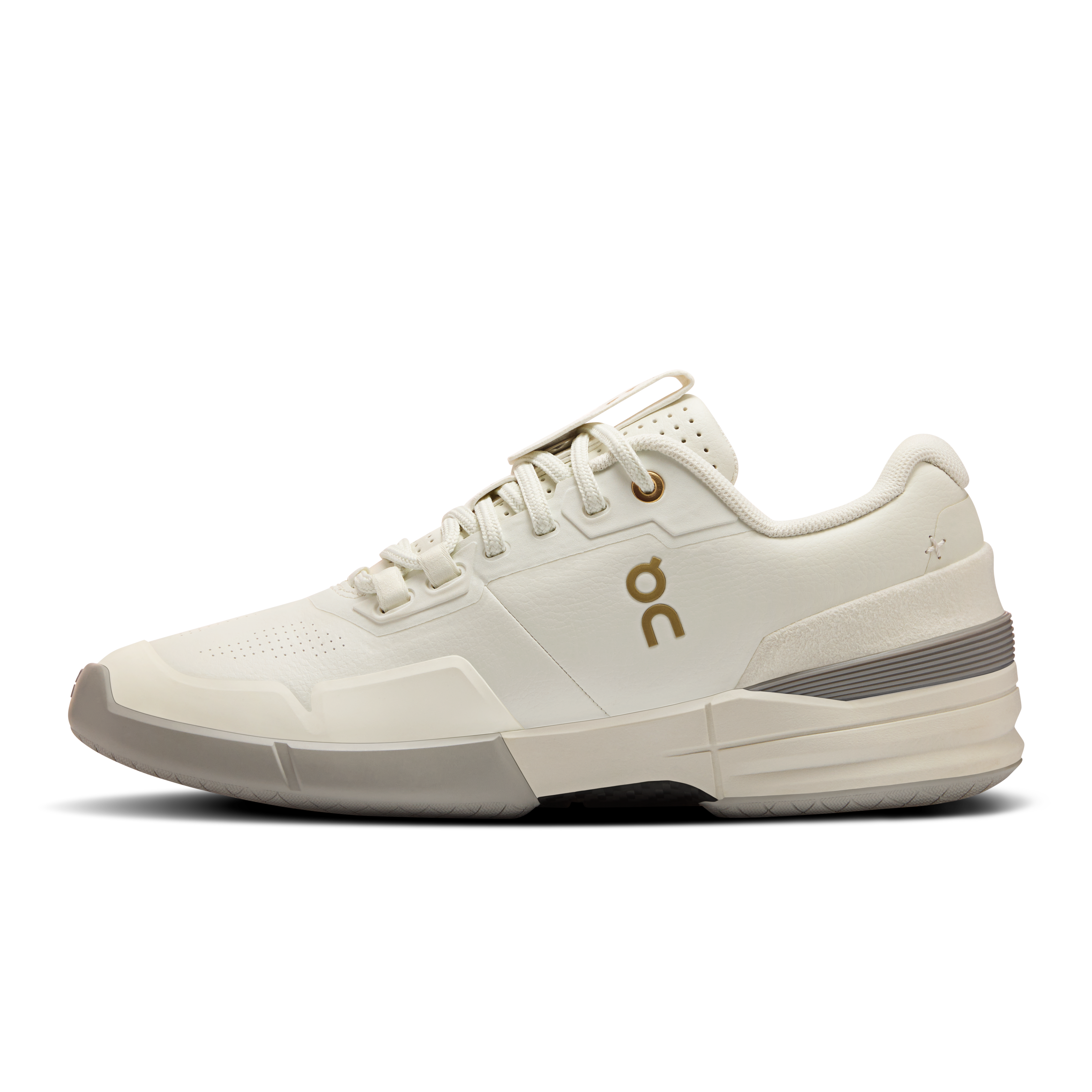 On THE ROGER Pro Ace Ivory & Fog Women Active life Shoes