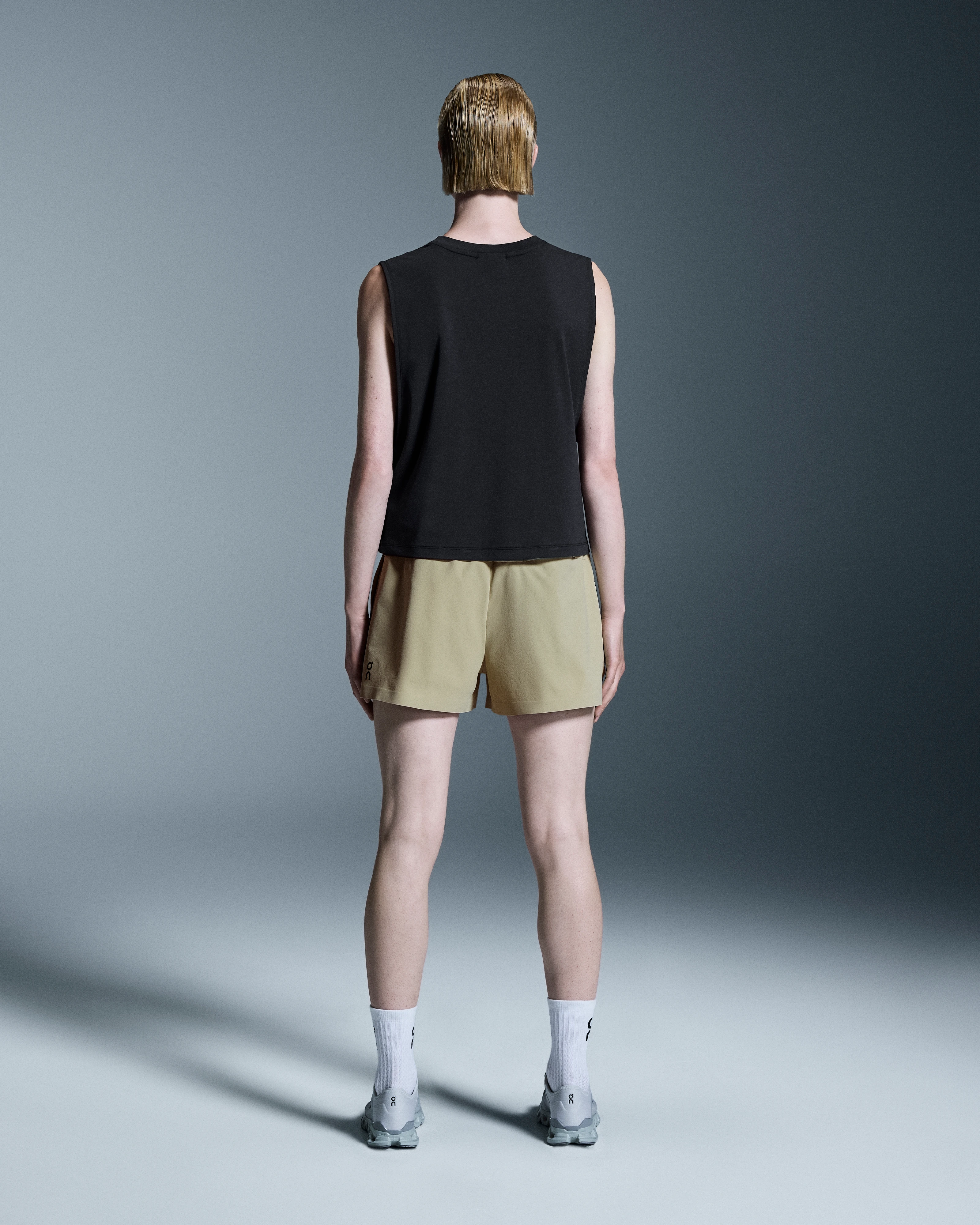 On Focus Crop Black Women Tops and t-shirts