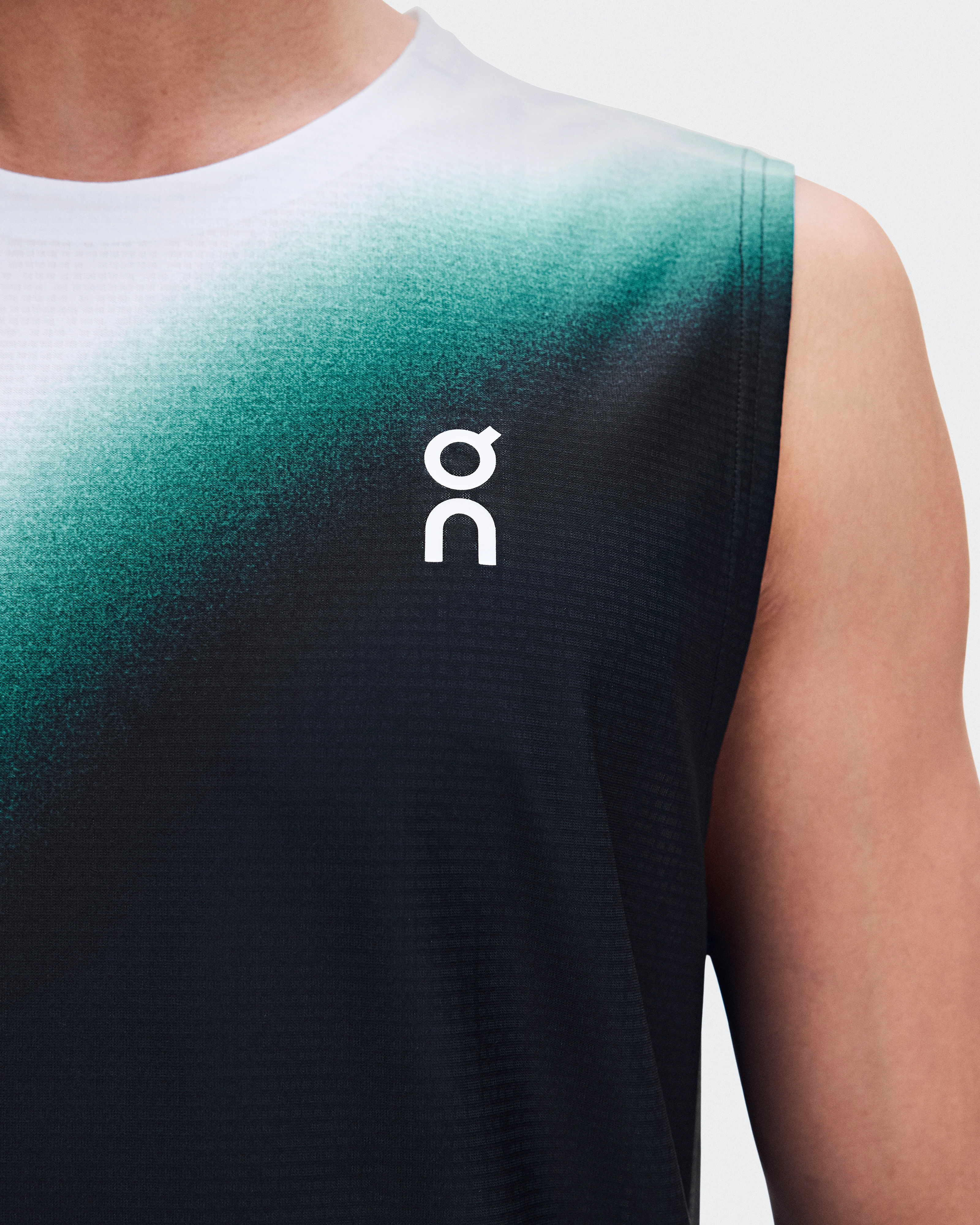 On Court Tank Swing White & Neem Men Tops and t-shirts