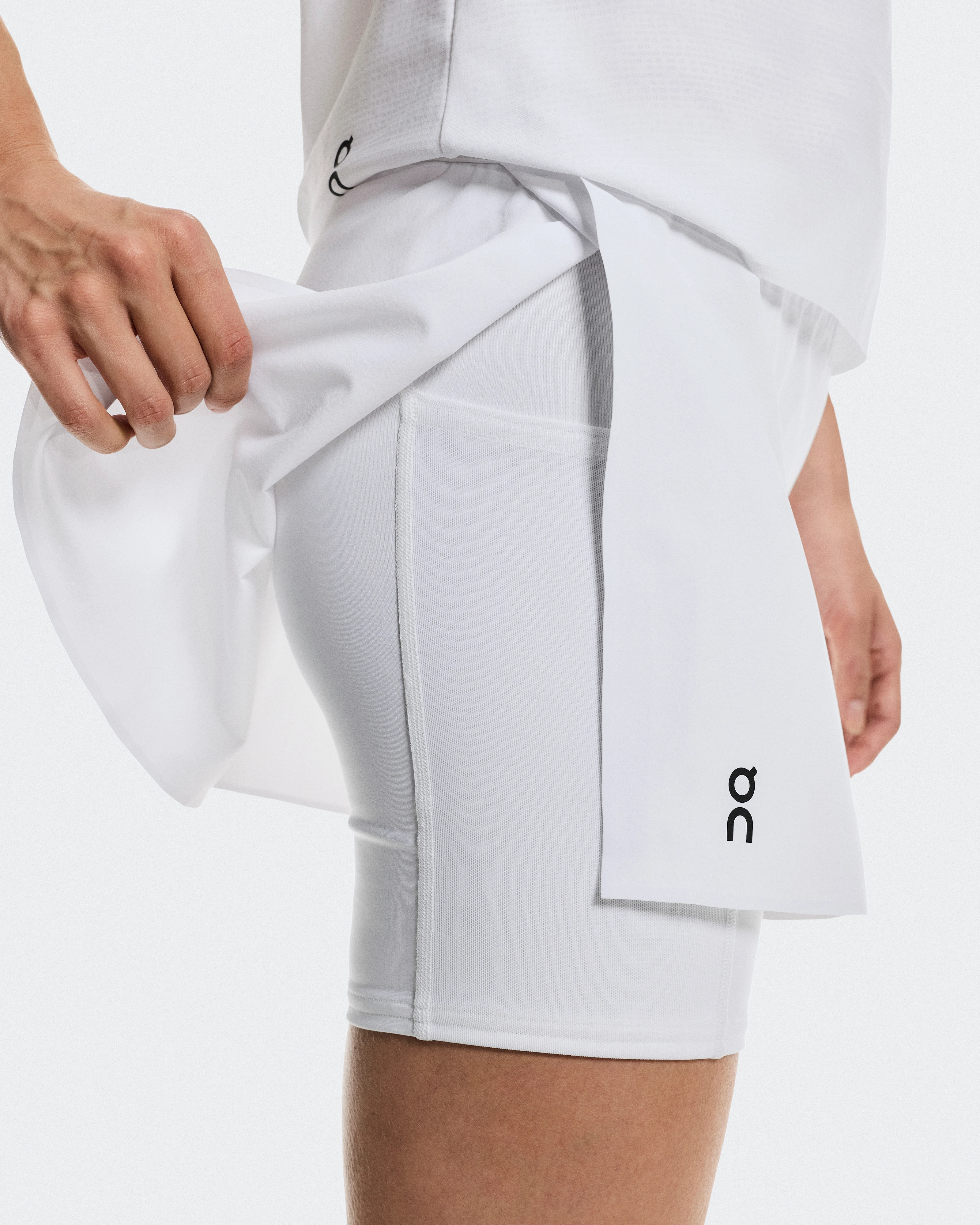 On Court Skirt Split White Women Skirts