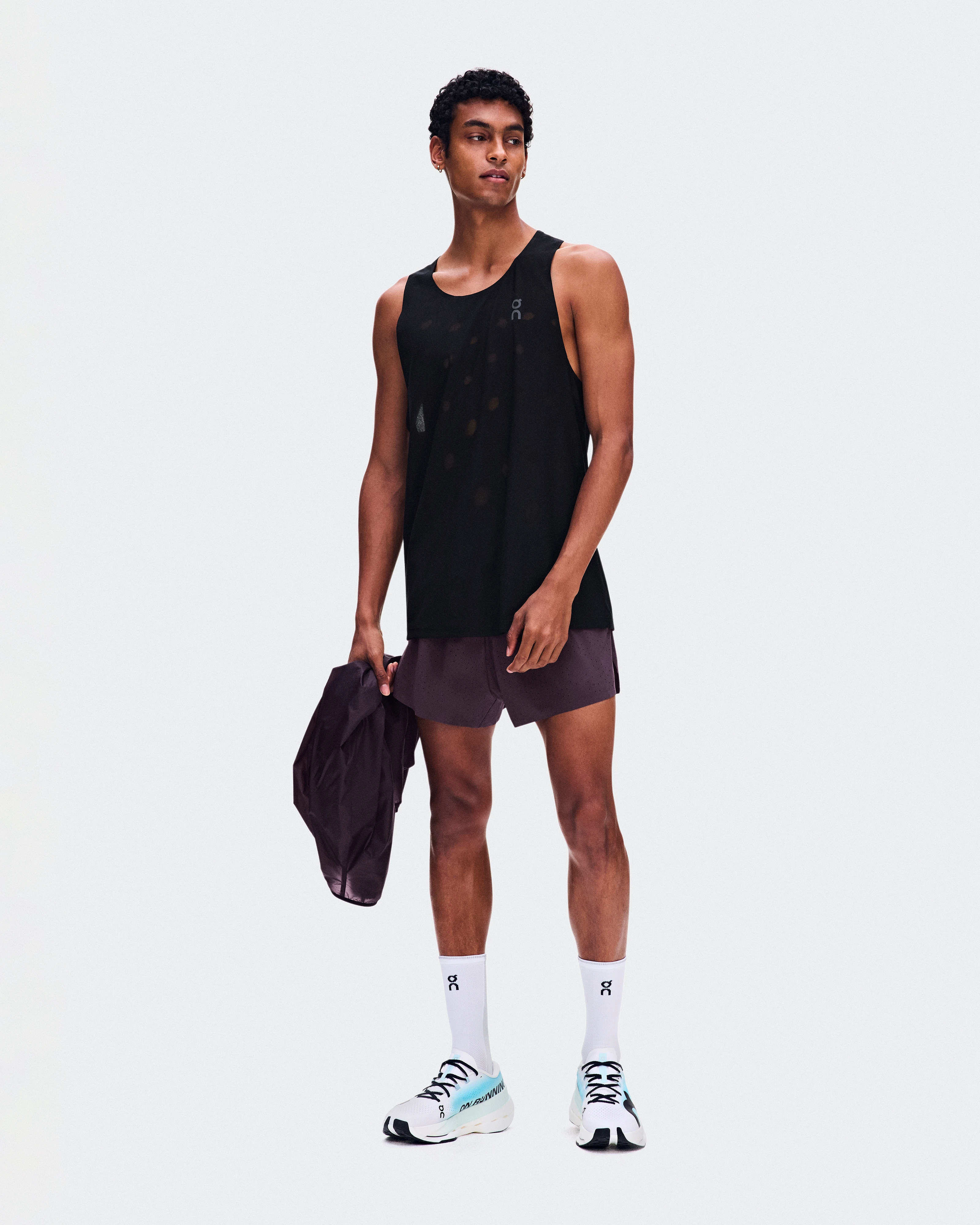 On Zero Tank Breathe Black Men Tops and t-shirts