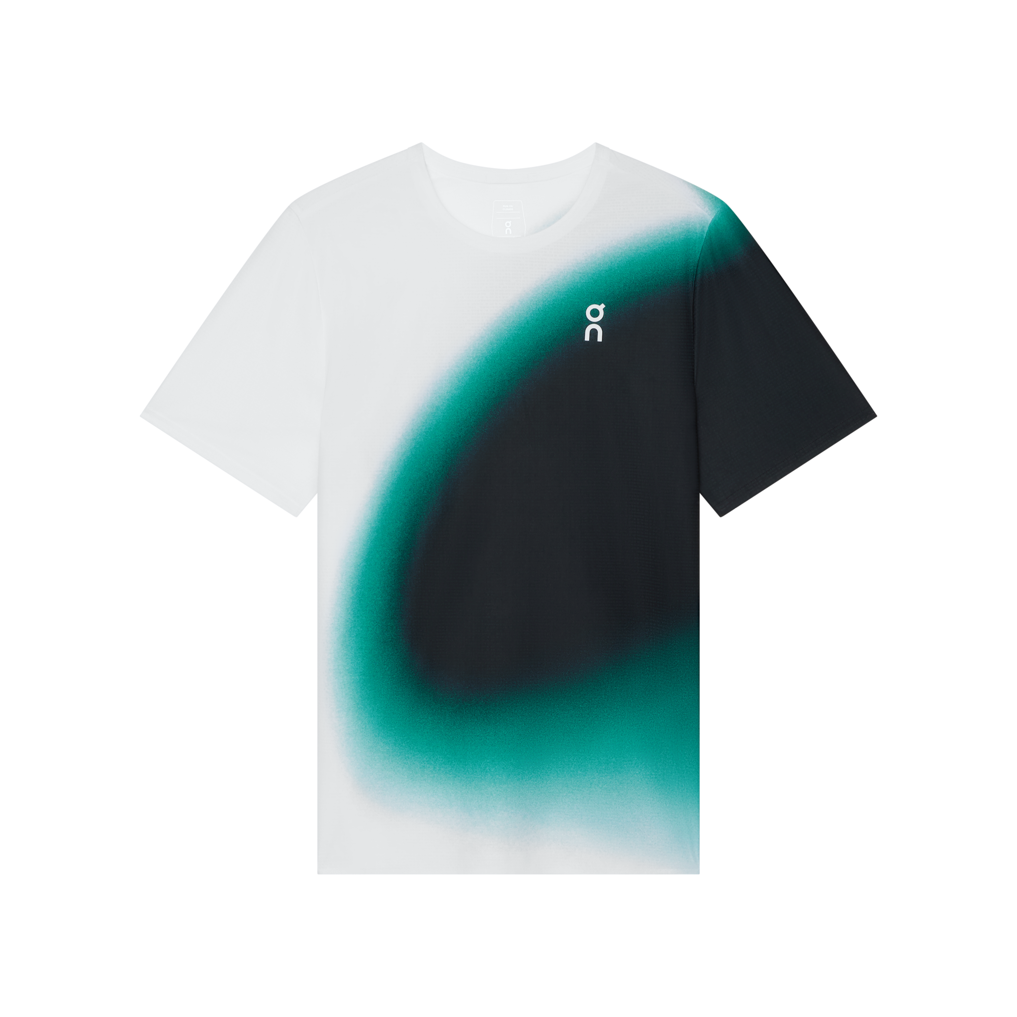 Court-T Swing Short-Sleeve Shirt in White/Neem