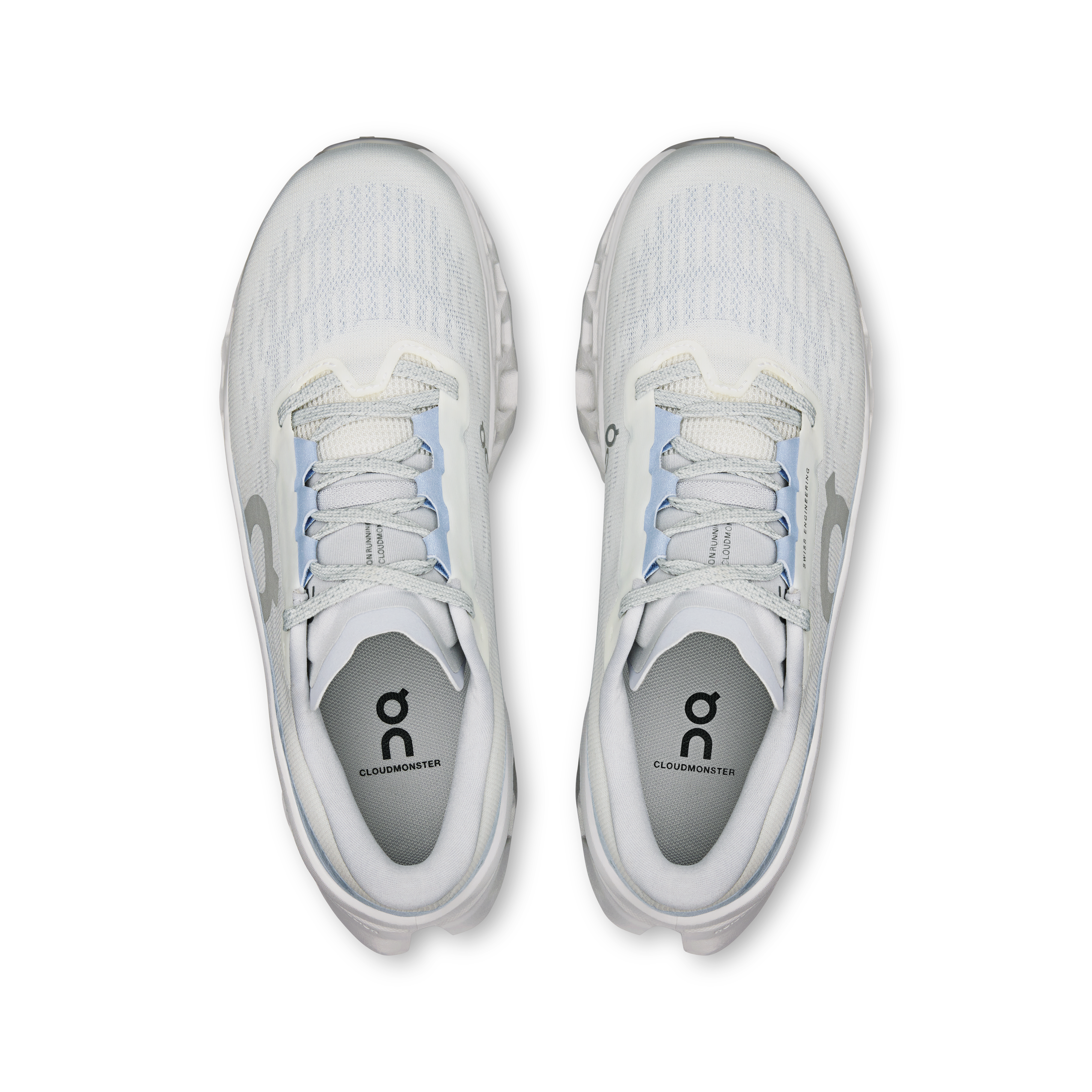 On Cloudmonster 3 White & Frost Women Road running Shoes